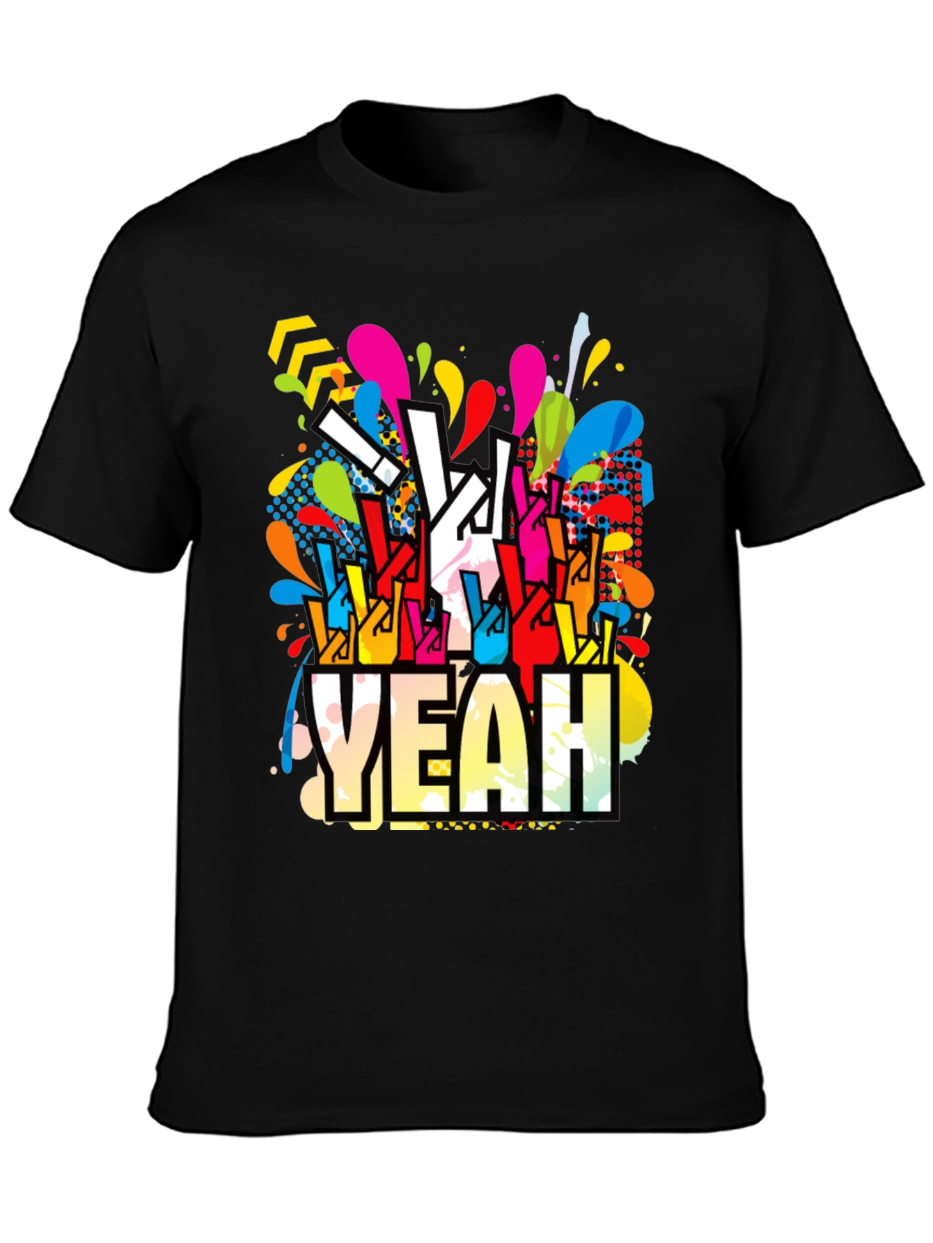 Yeah! Graphic Print Crew Neck T-Shirt