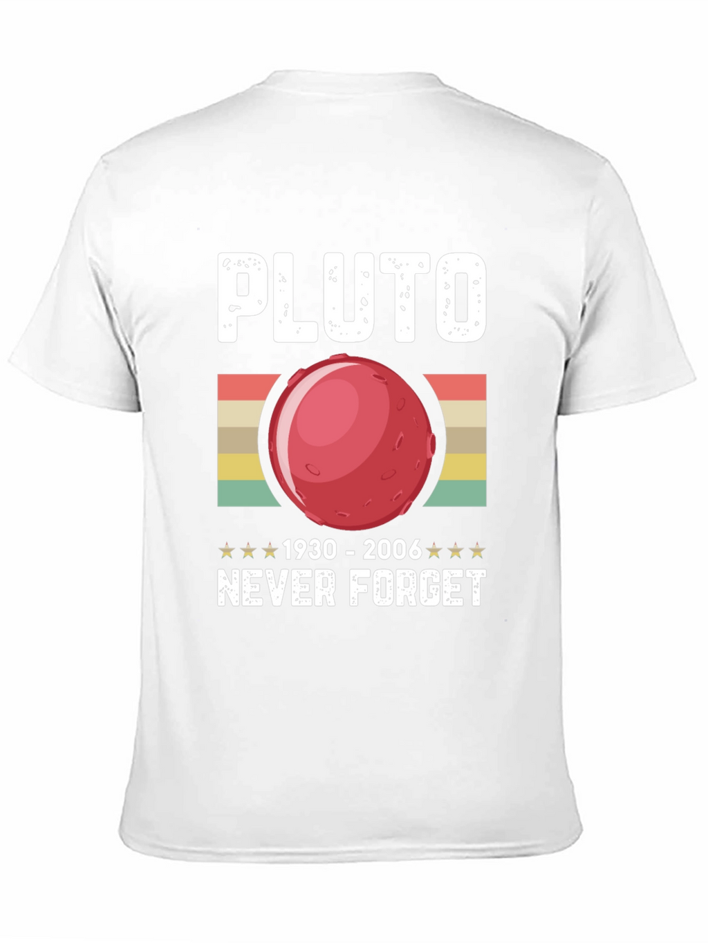 Pluto Never Forget T-Shirt 1930-2006