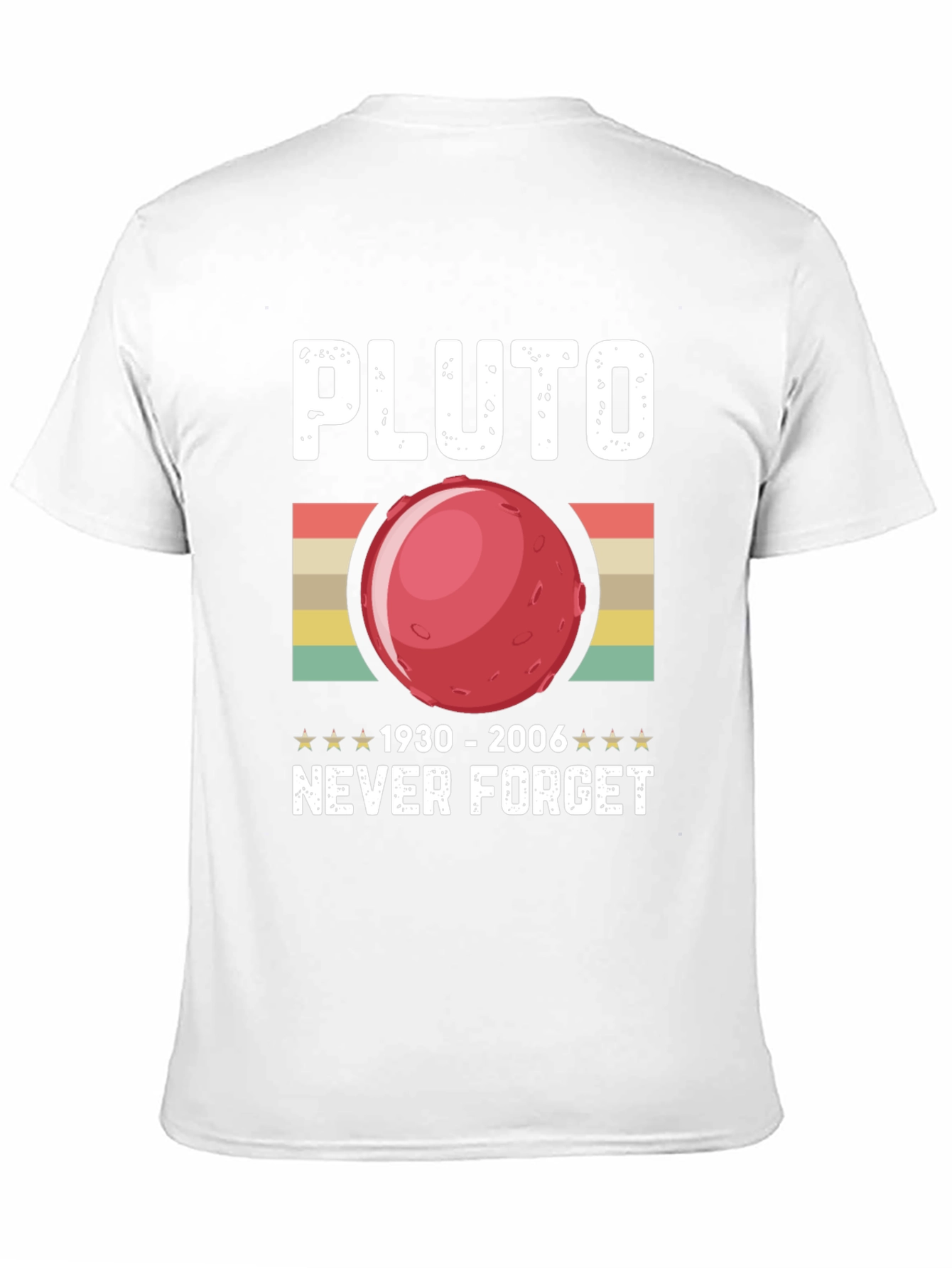 Pluto Never Forget T-Shirt 1930-2006
