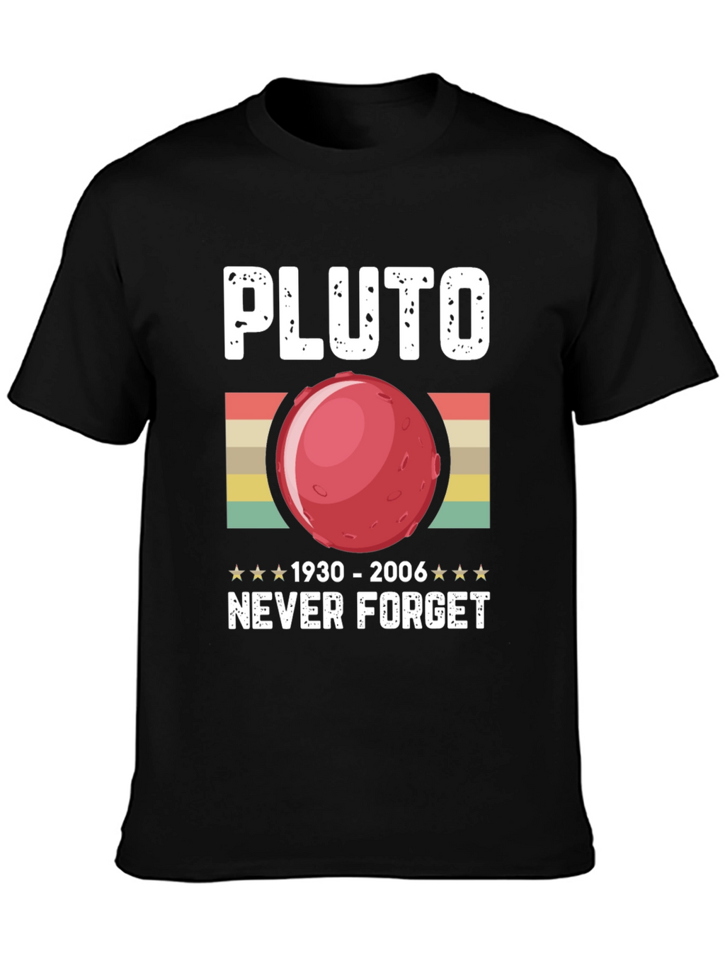 Pluto Never Forget T-Shirt 1930-2006
