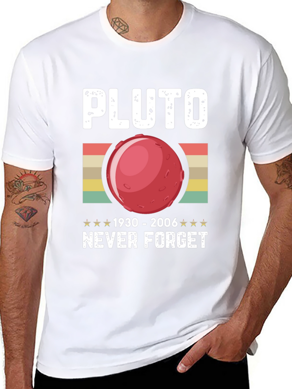 Pluto Never Forget T-Shirt 1930-2006
