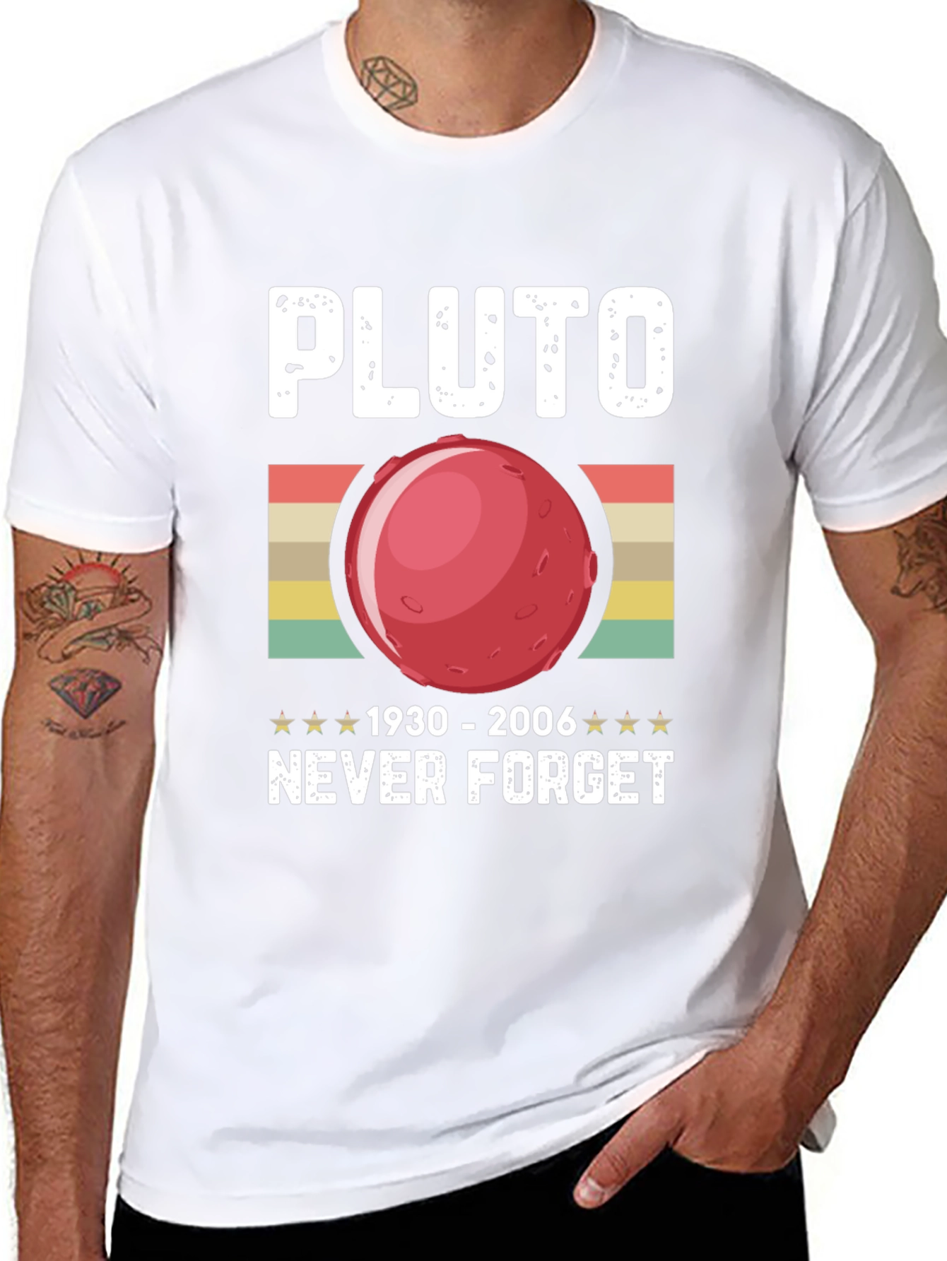 Pluto Never Forget T-Shirt 1930-2006