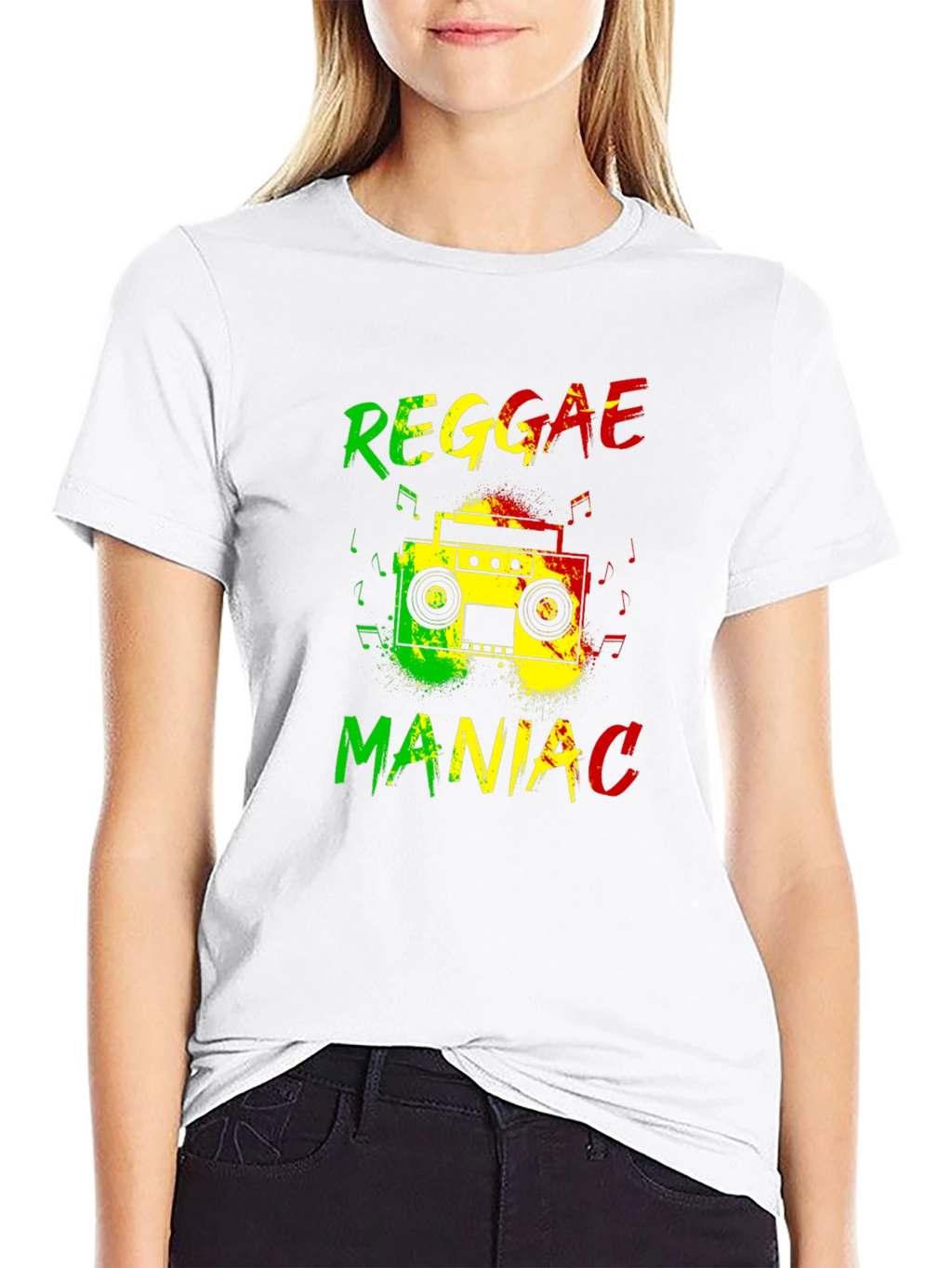 Reggae Maniac Graphic T-Shirt