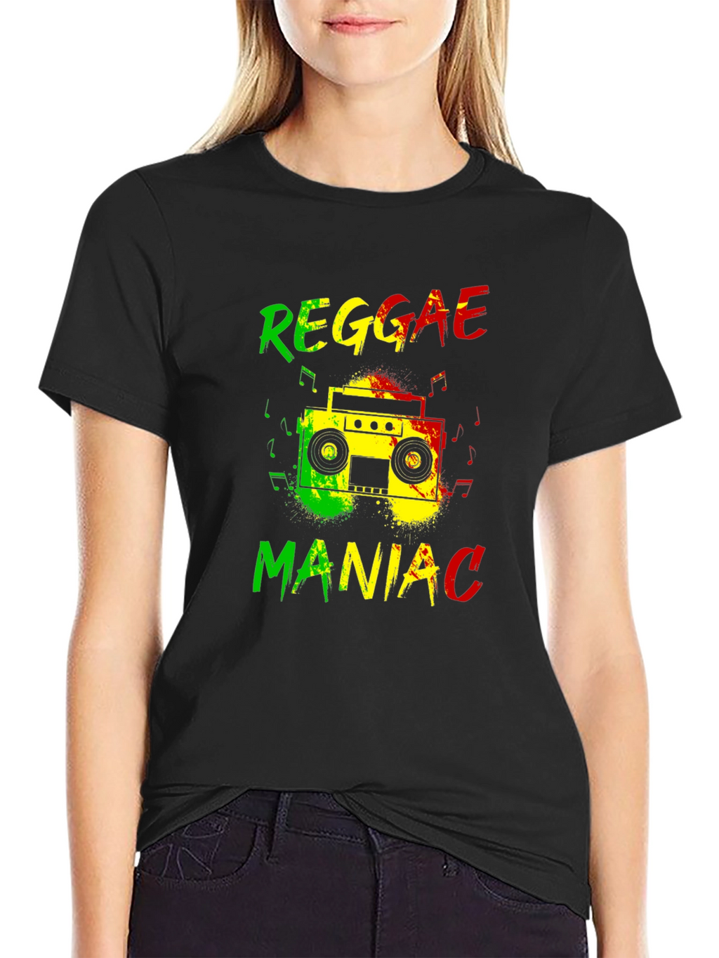 Reggae Maniac Graphic T-Shirt