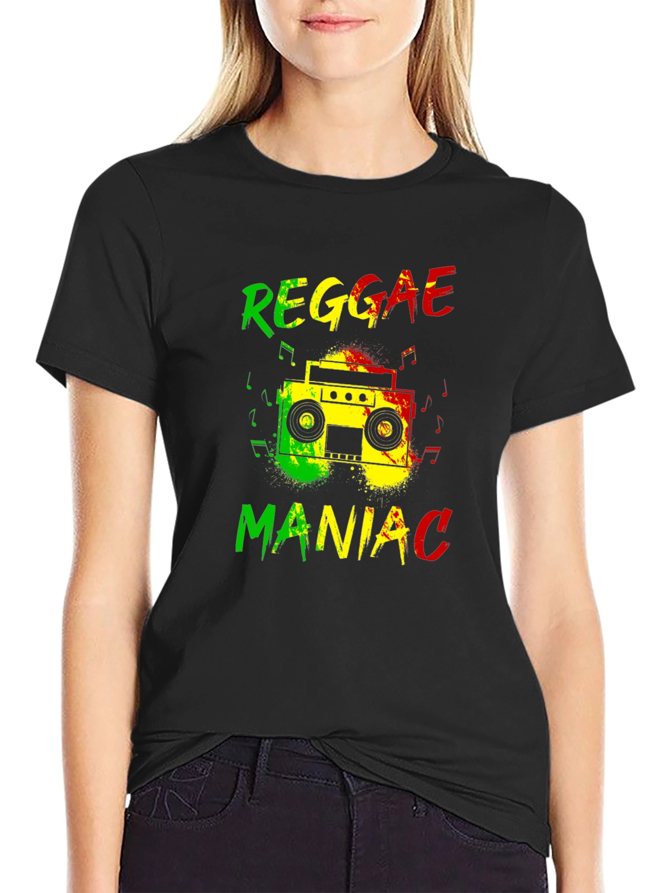 Reggae Maniac Graphic T-Shirt