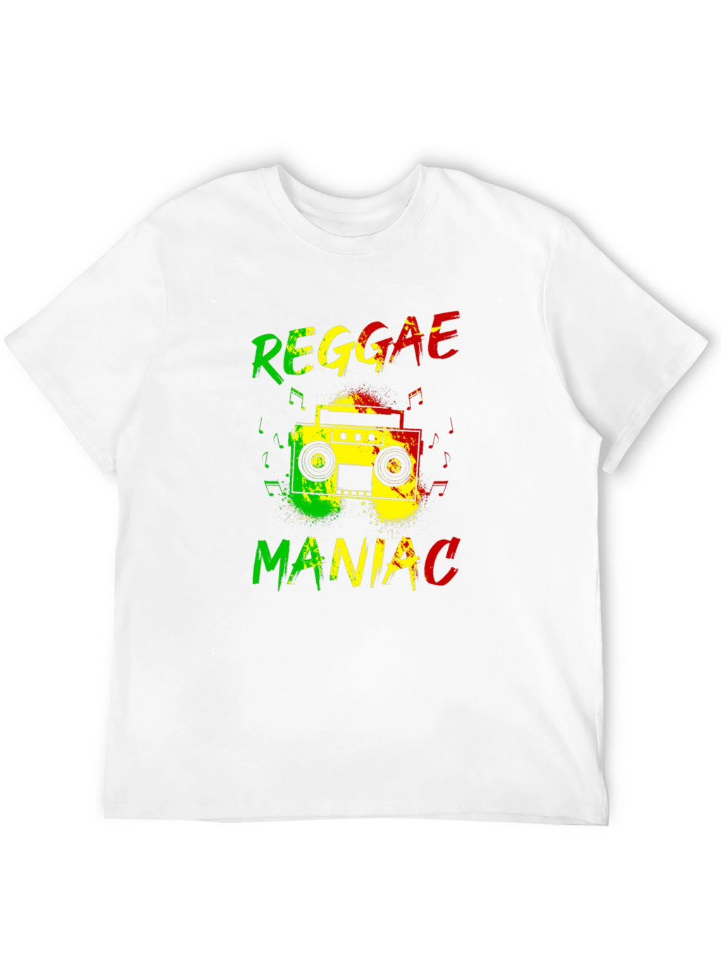 Reggae Maniac Graphic T-Shirt