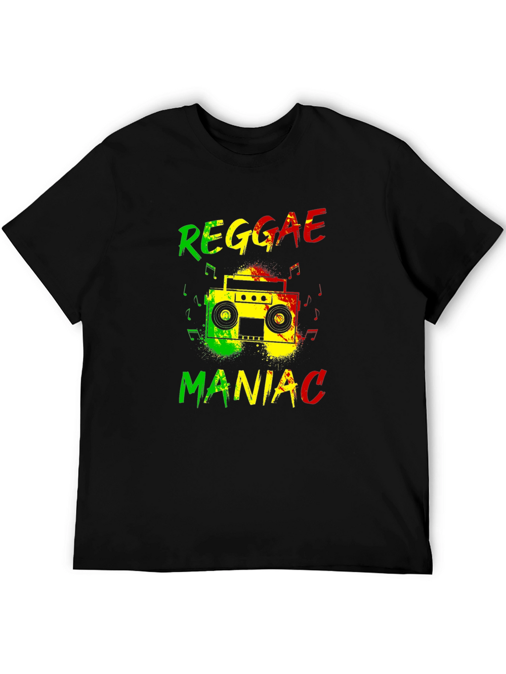 Reggae Maniac Graphic T-Shirt
