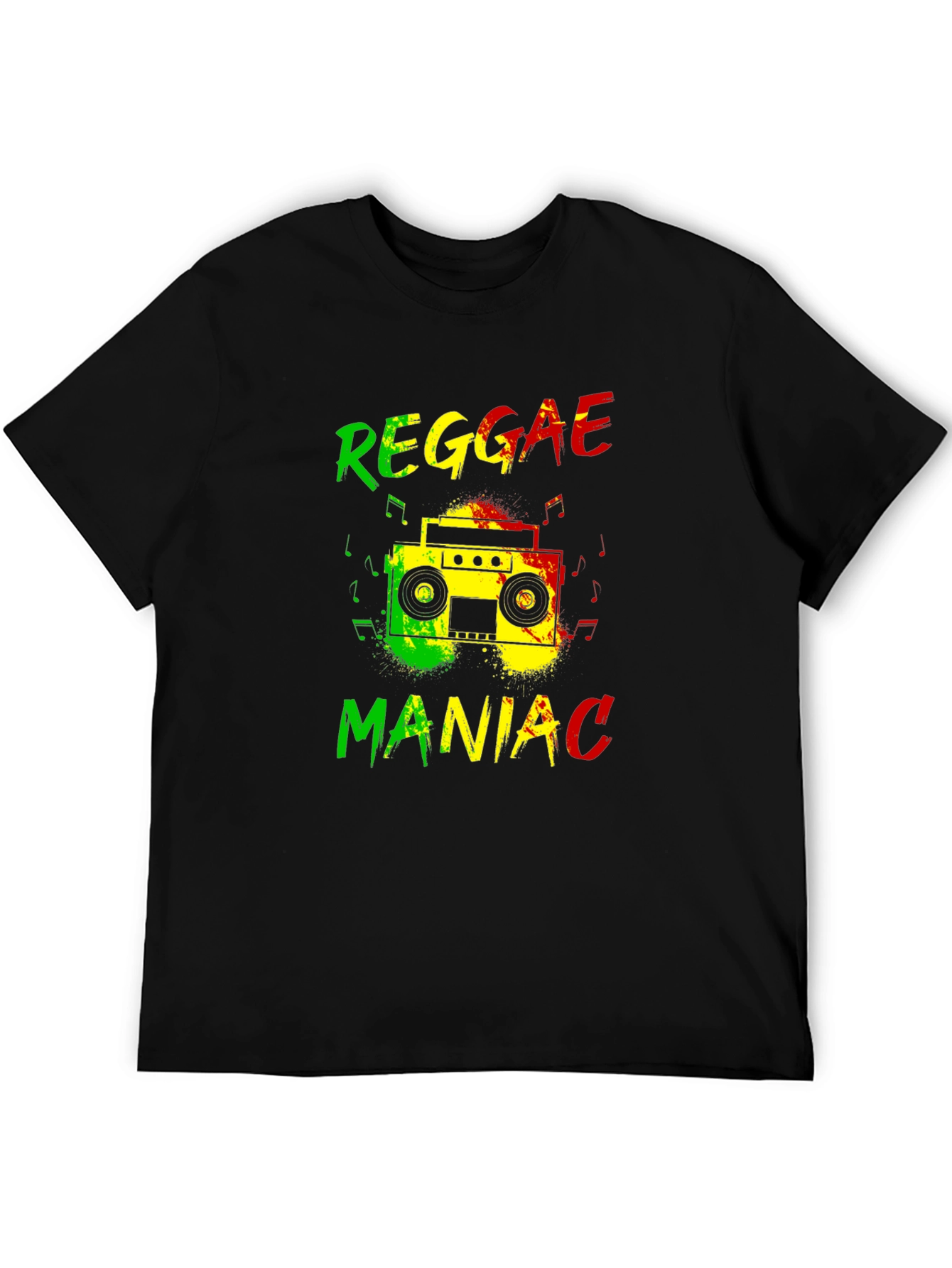 Reggae Maniac Graphic T-Shirt