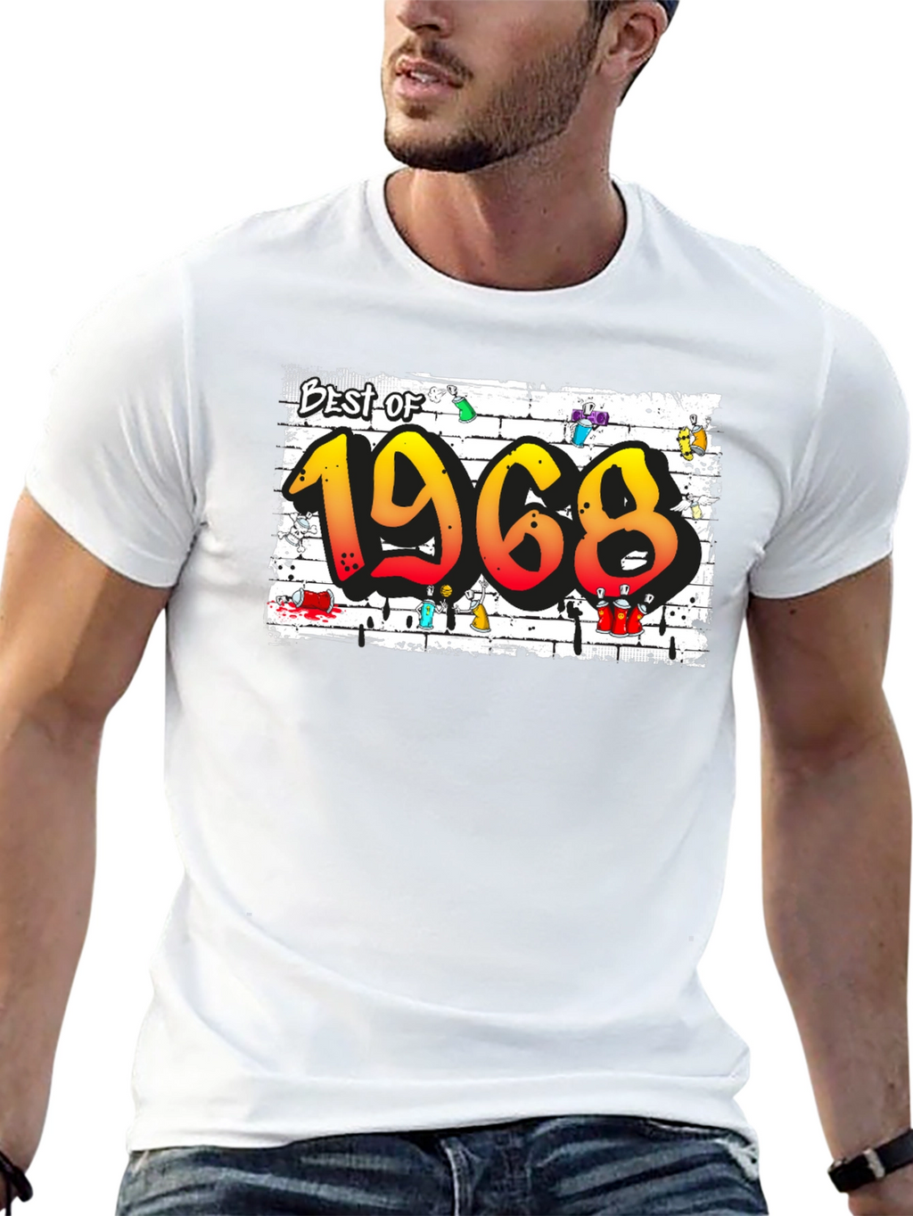Best of 1968 Graffiti T-Shirt