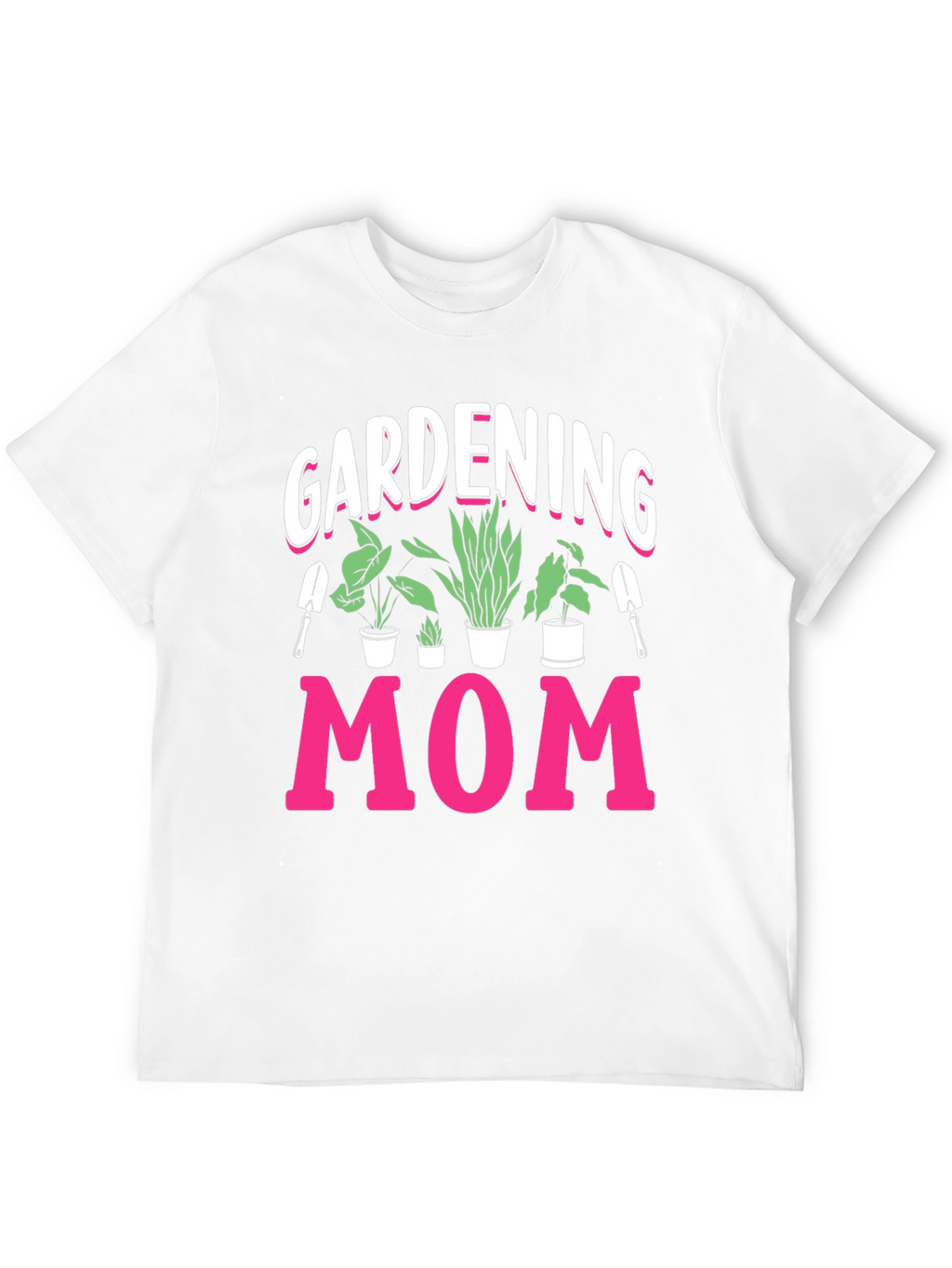 Gardening Mom T-Shirt - Black Casual Tee