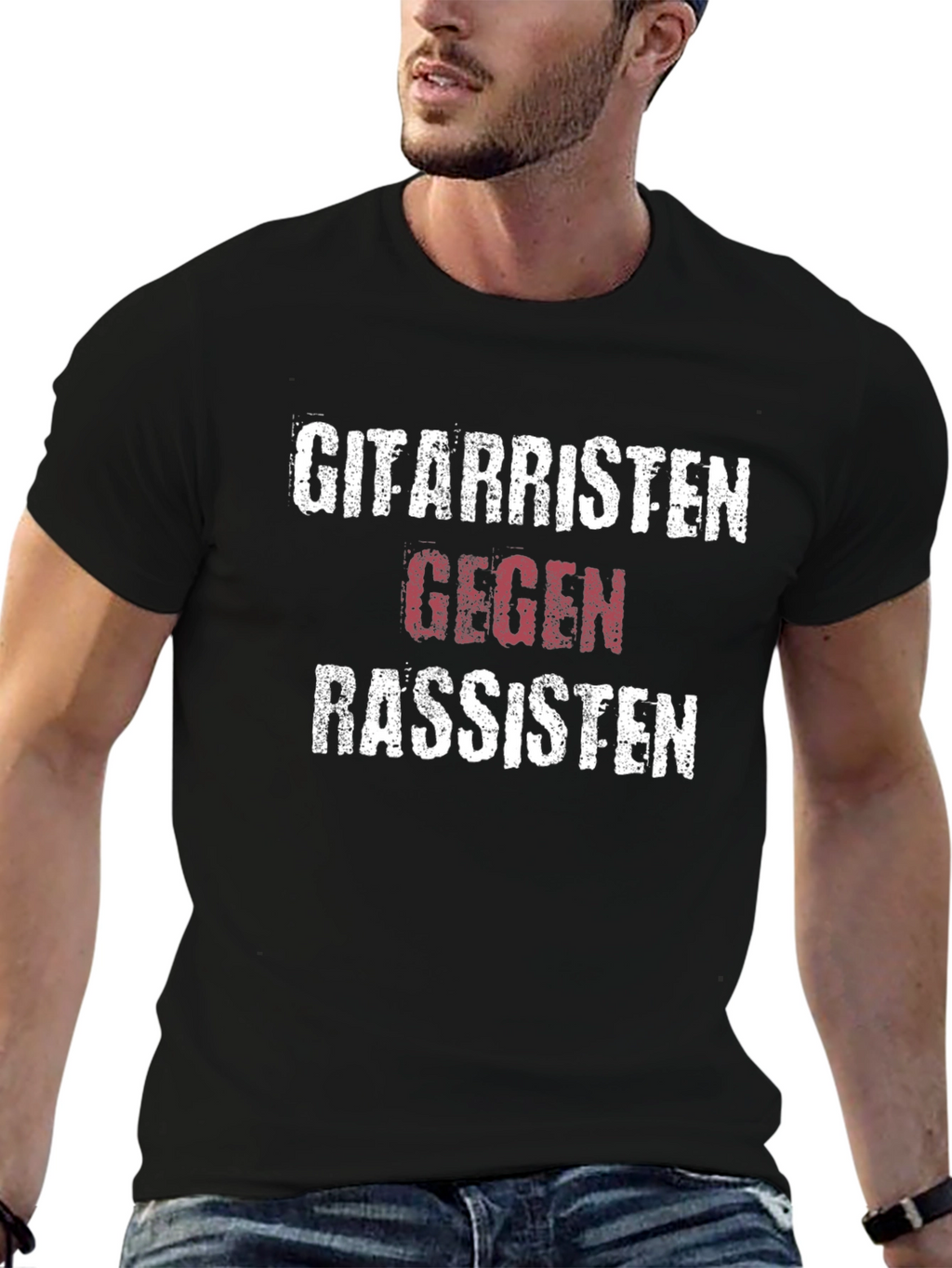 Gitarristen Gegen Rassisten Anti-Racism T-Shirt