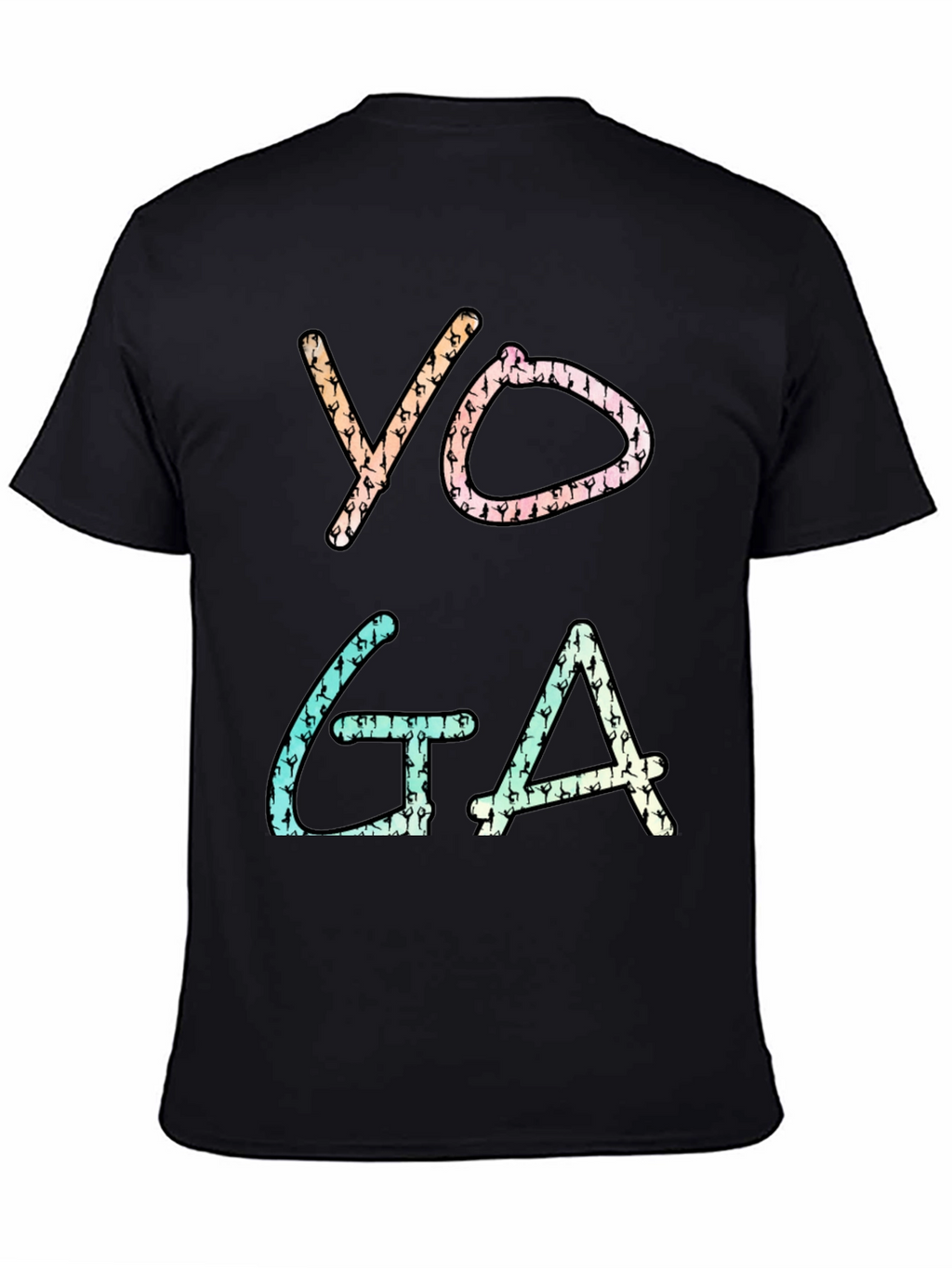 Yoga Silhouette T-Shirt - Trendy Graphic Tee