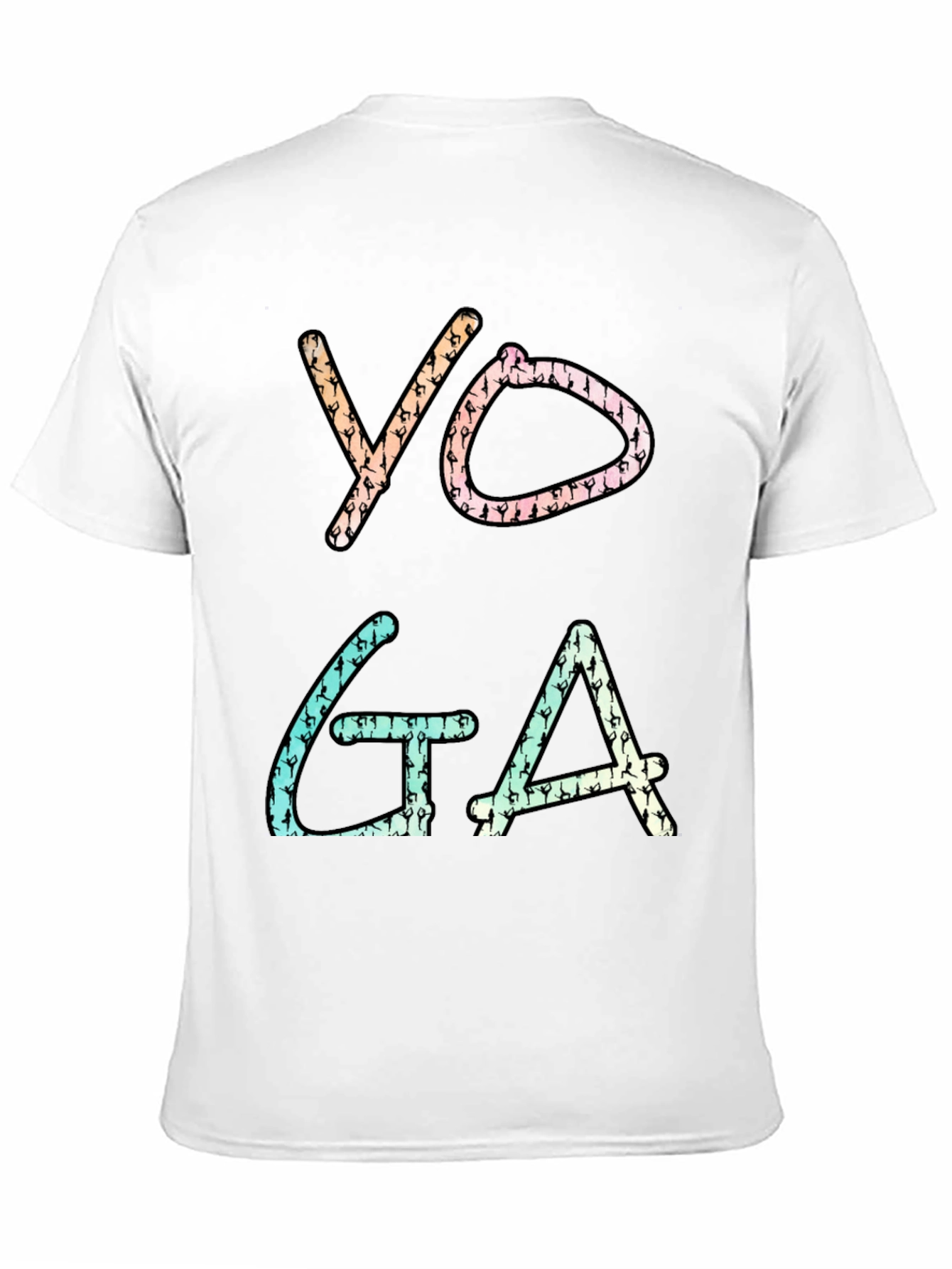 Yoga Silhouette T-Shirt - Trendy Graphic Tee