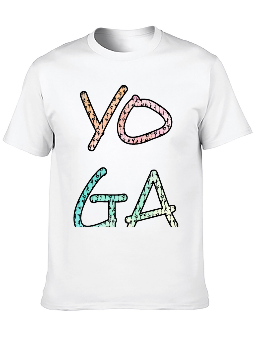 Yoga Silhouette T-Shirt - Trendy Graphic Tee