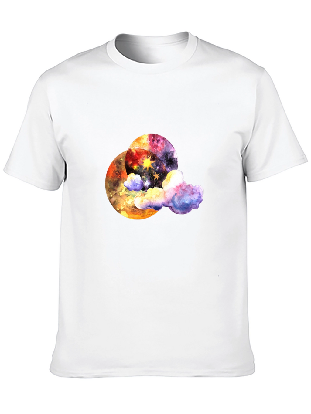 Cosmic Dreamer T-Shirt - Celestial Cloud Design