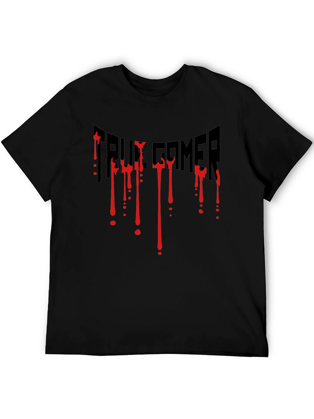 True Gamer Graphic Tee - Black