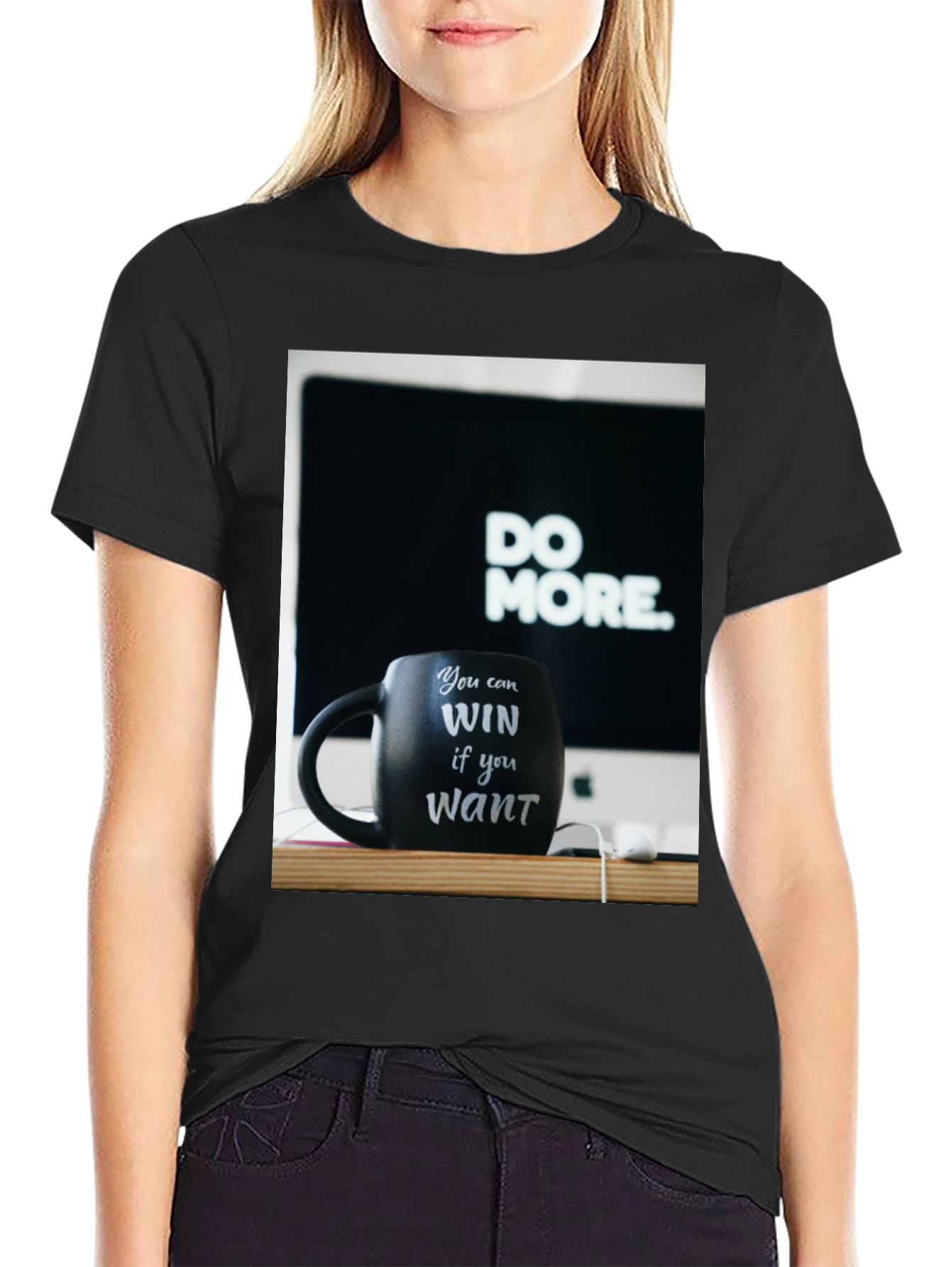 Motivational Mug T-Shirt - You Can Win!
