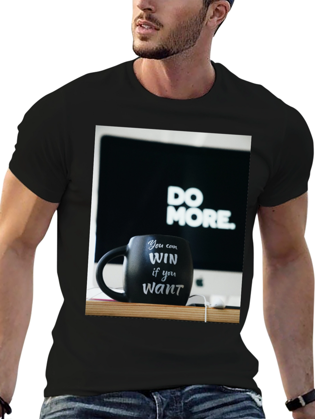 Motivational Mug T-Shirt - You Can Win!