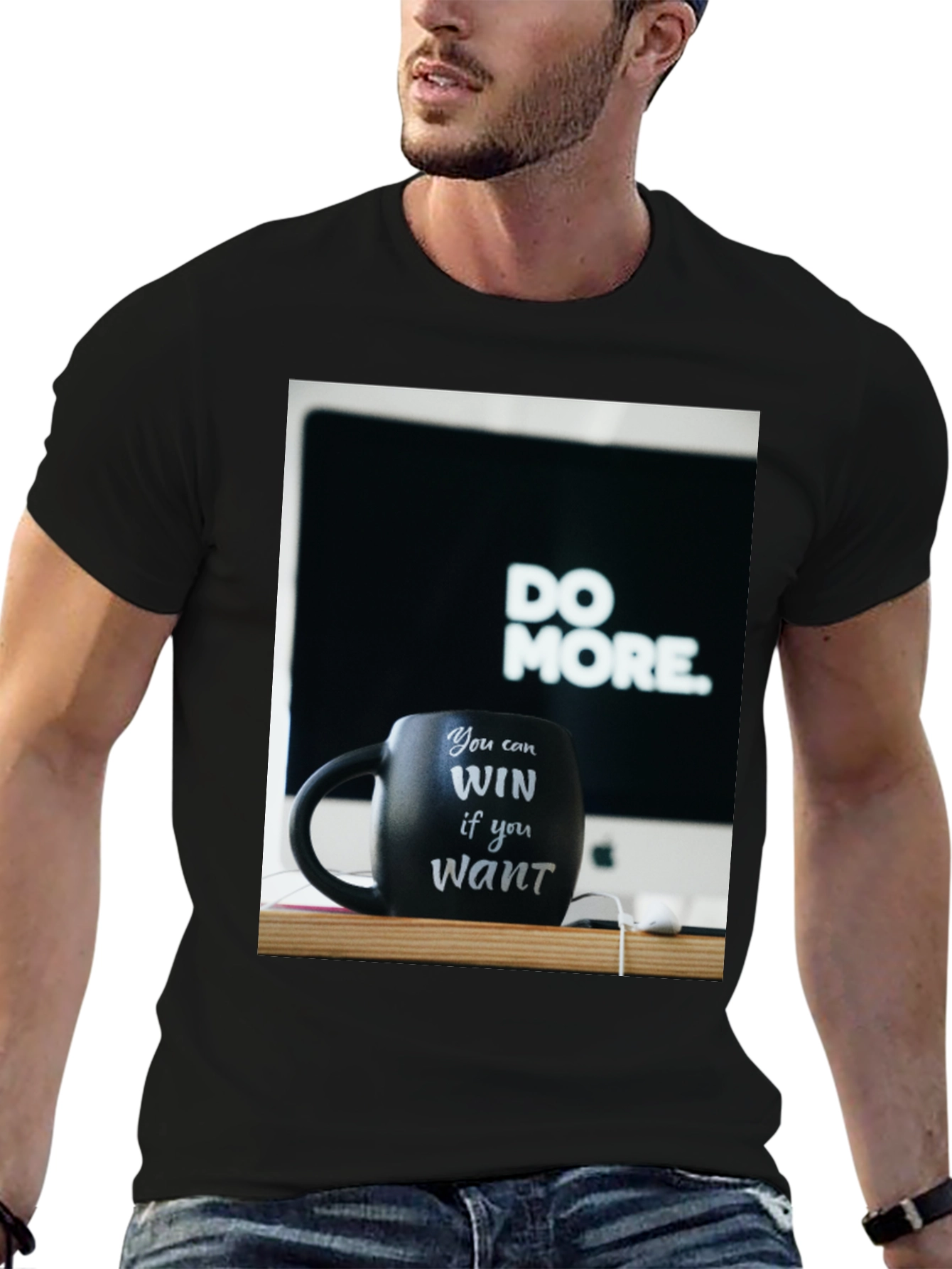Motivational Mug T-Shirt - You Can Win!