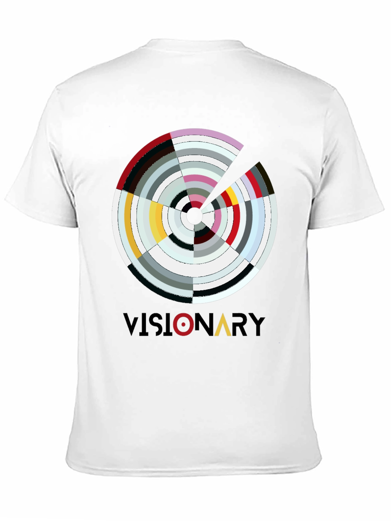 Visionary Graphic Print Mens T-Shirt