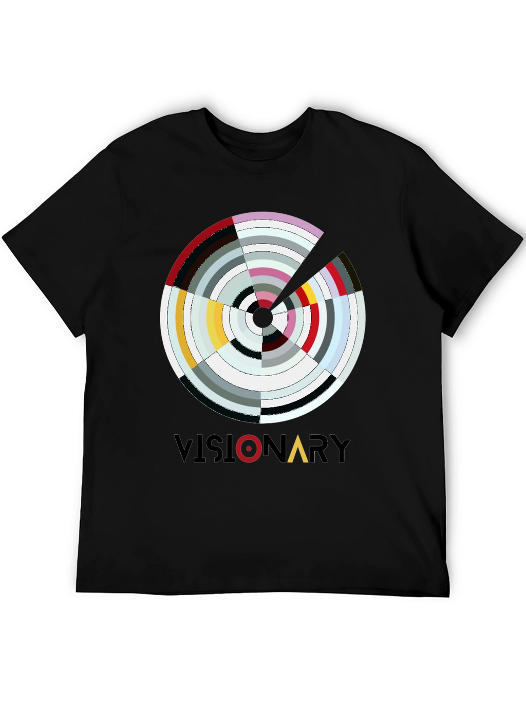 Visionary Graphic Print Mens T-Shirt