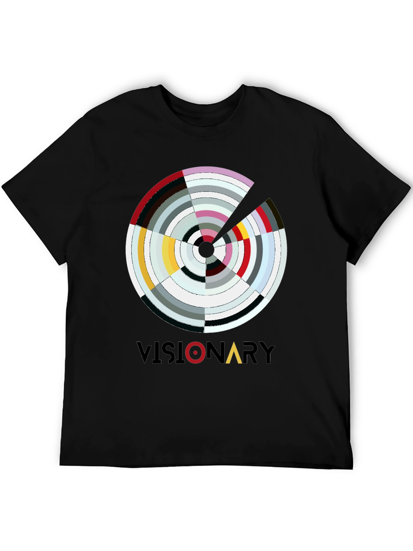 Visionary Graphic Print Mens T-Shirt