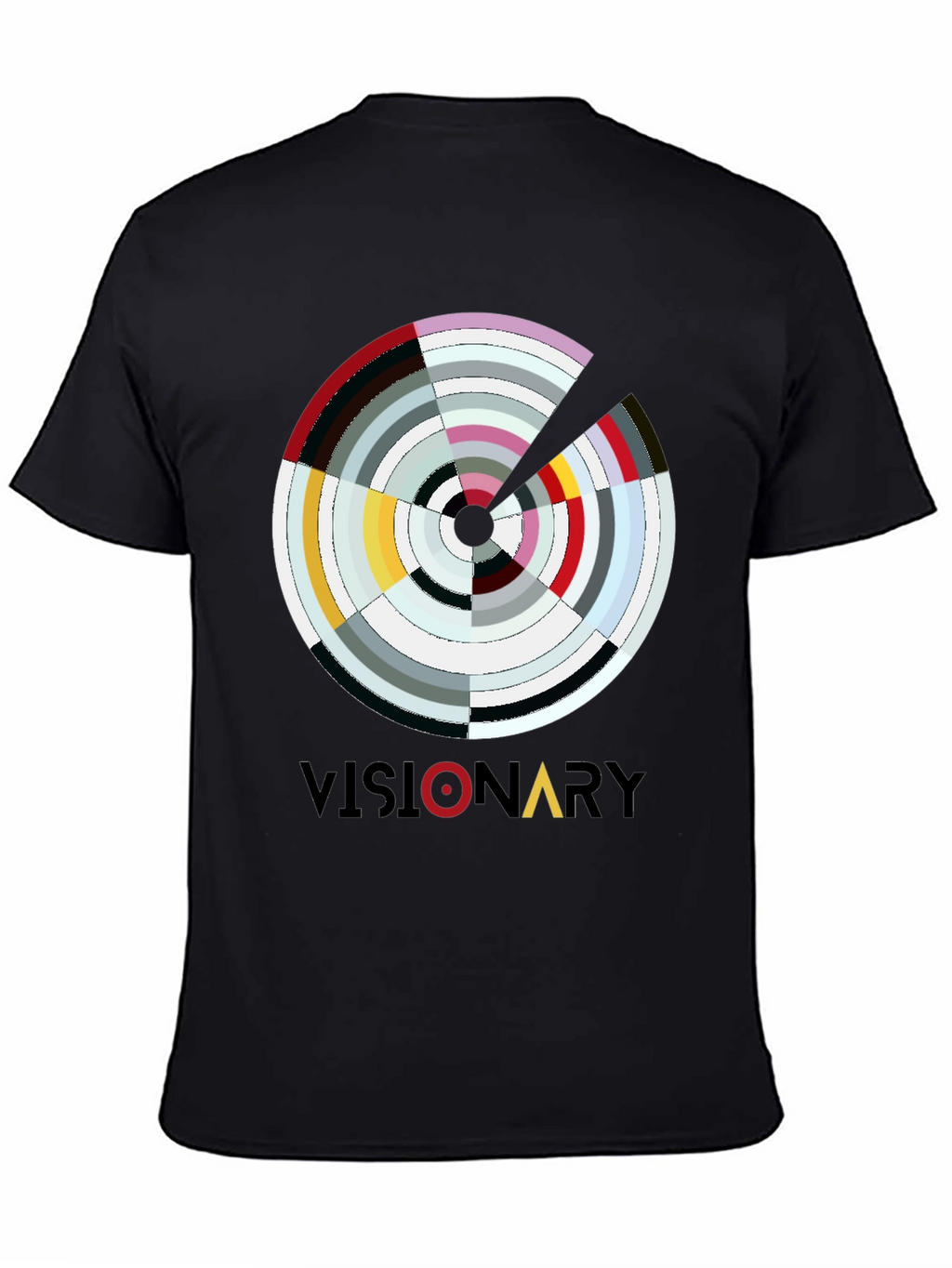 Visionary Graphic Print Mens T-Shirt