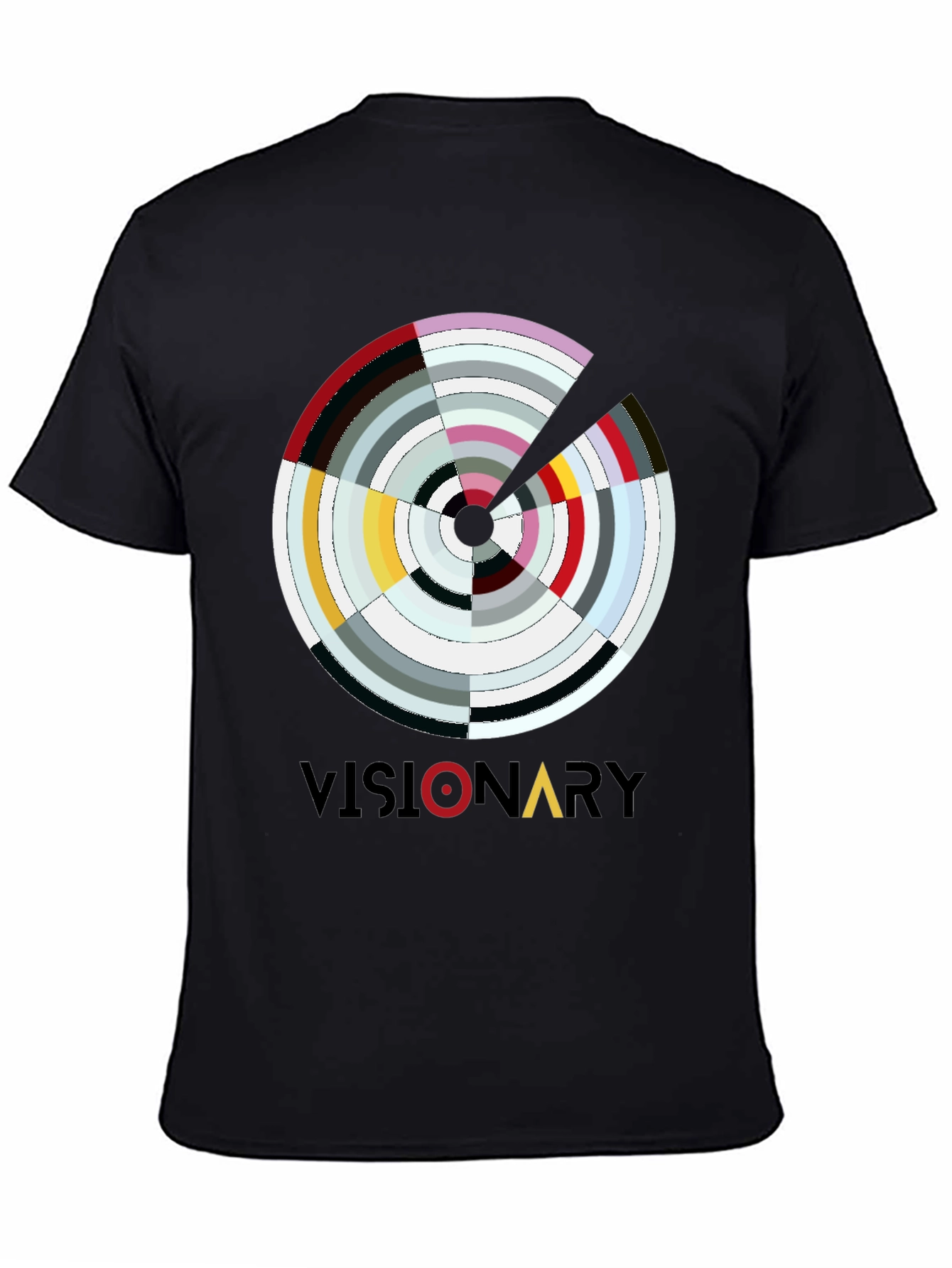 Visionary Graphic Print Mens T-Shirt