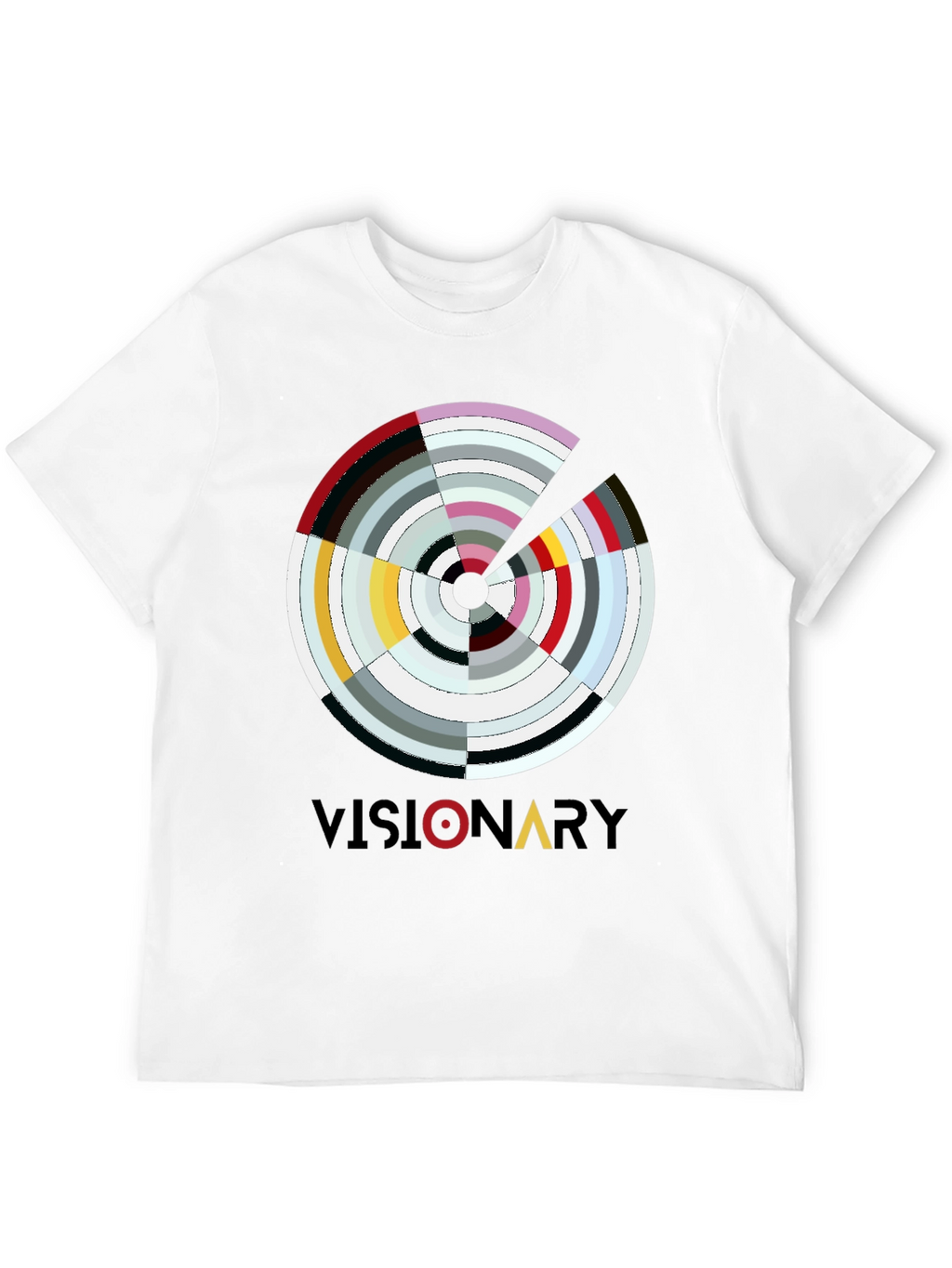 Visionary Graphic Print Mens T-Shirt