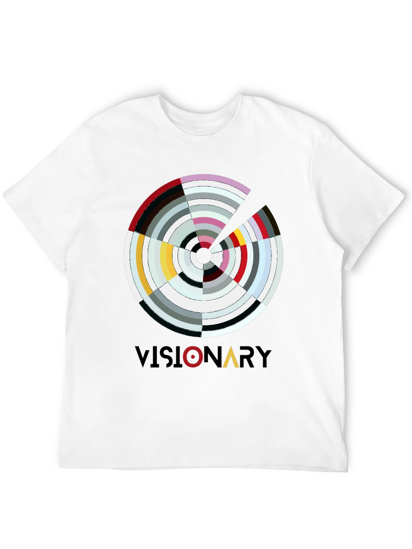 Visionary Graphic Print Mens T-Shirt