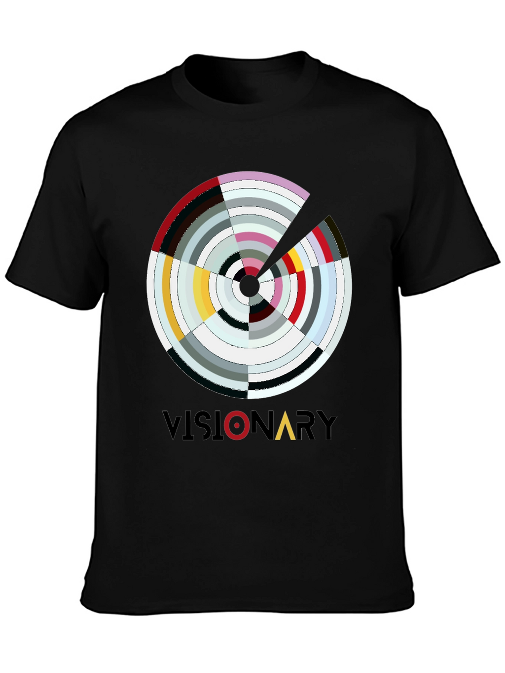 Visionary Graphic Print Mens T-Shirt