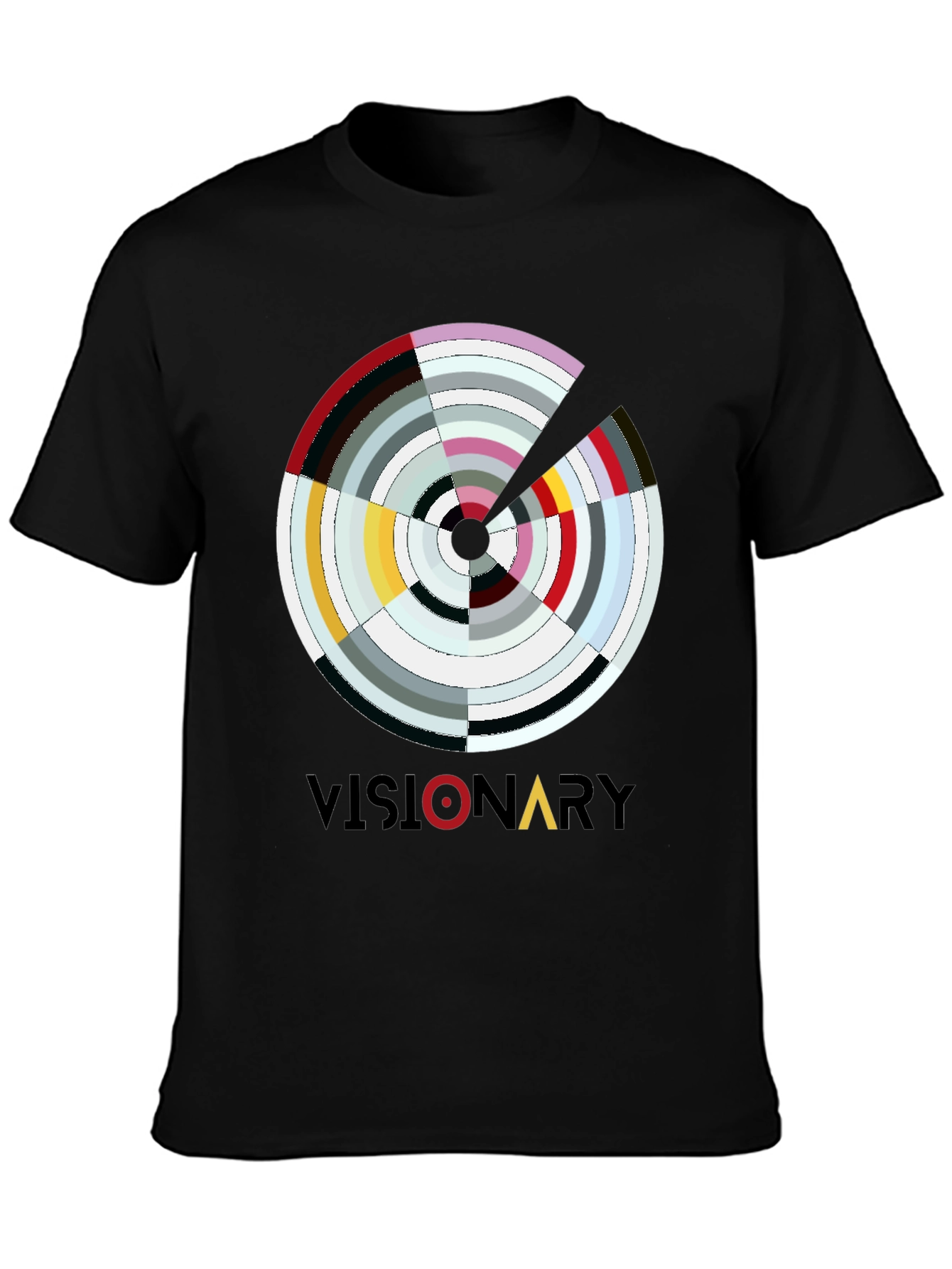Visionary Graphic Print Mens T-Shirt