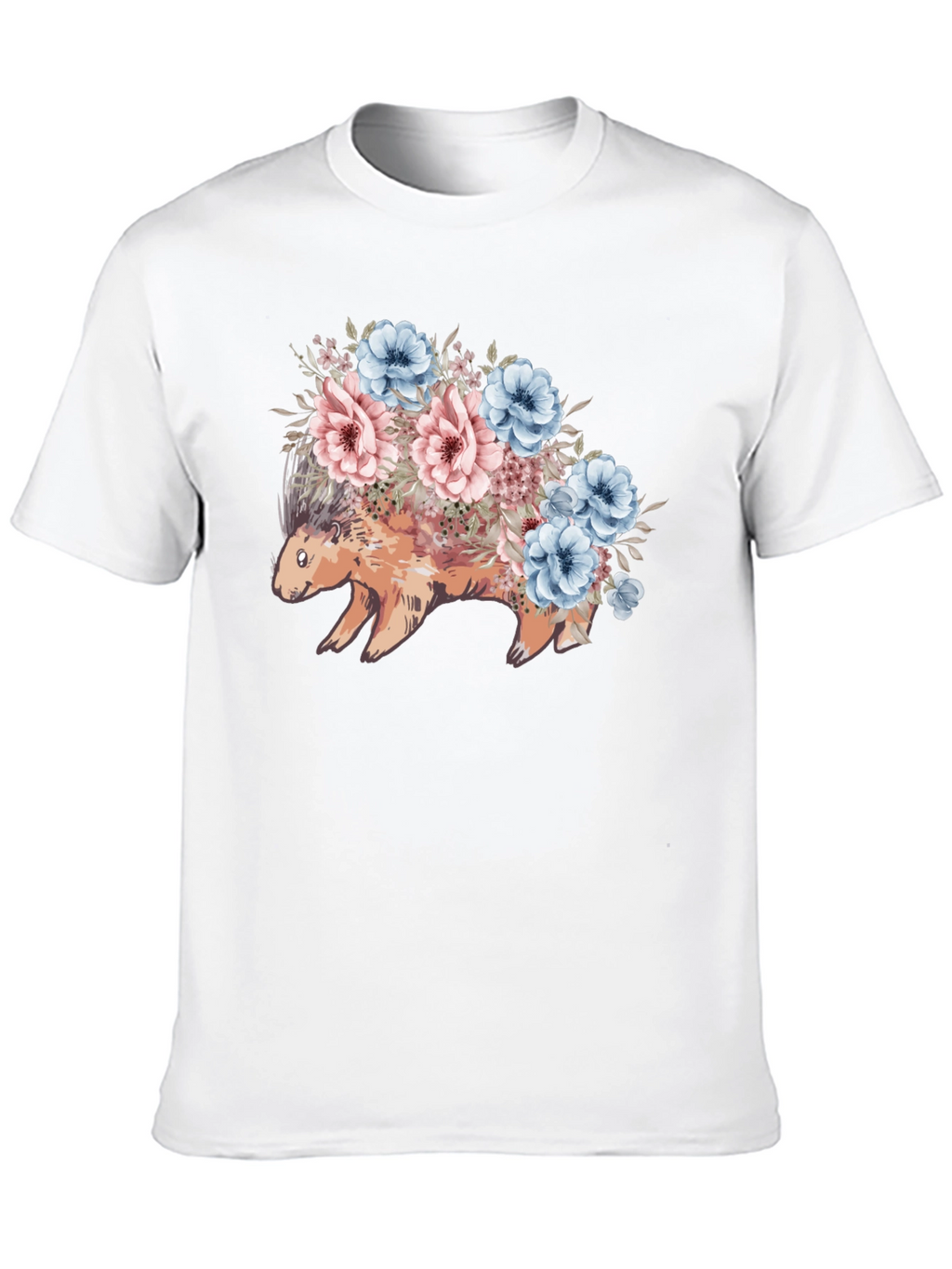 Floral Porcupine Graphic Tee