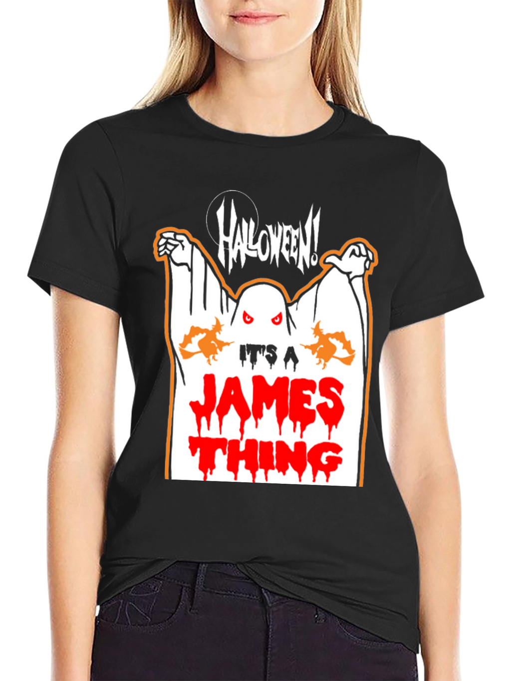 Halloween James Thing Ghost T-Shirt