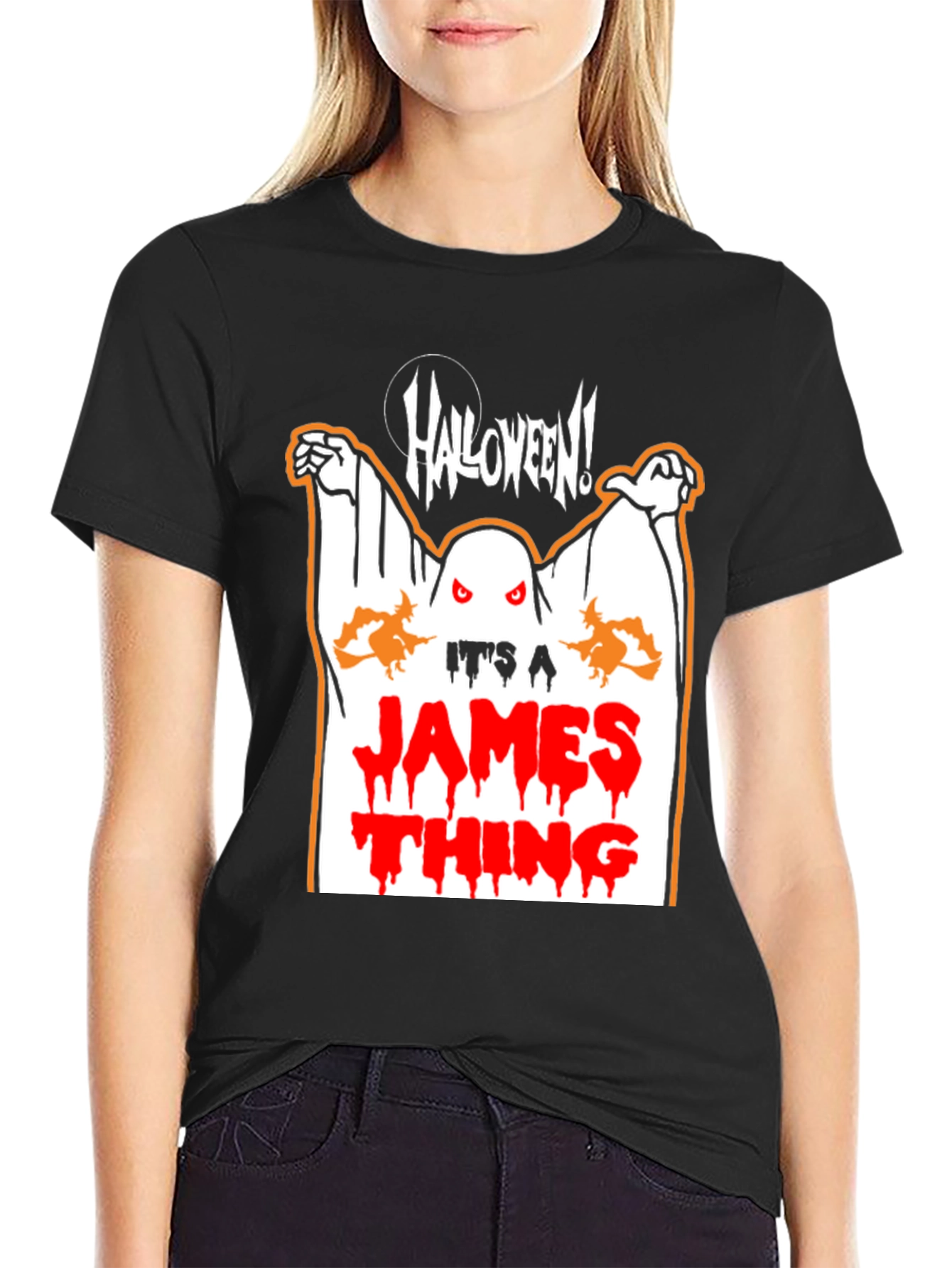Halloween James Thing Ghost T-Shirt