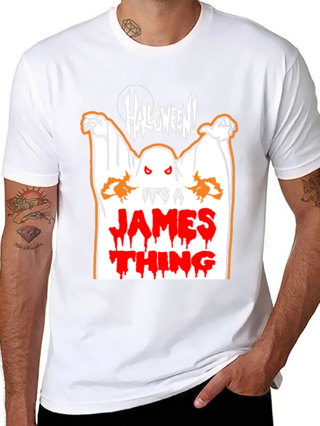 Halloween James Thing Ghost T-Shirt