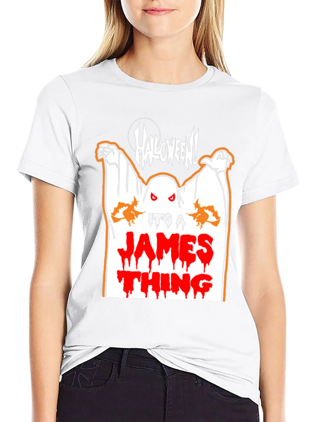 Halloween James Thing Ghost T-Shirt