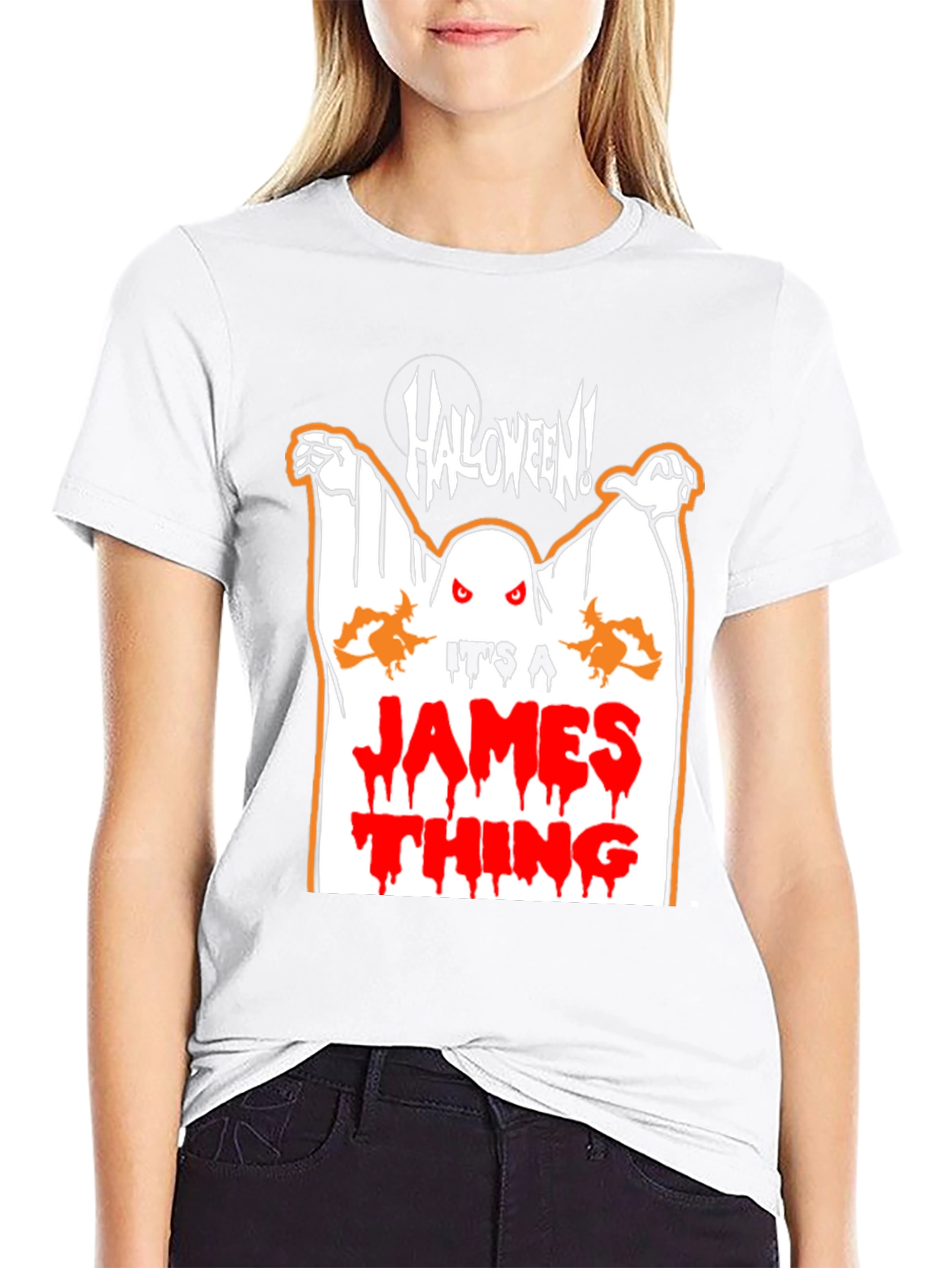 Halloween James Thing Ghost T-Shirt