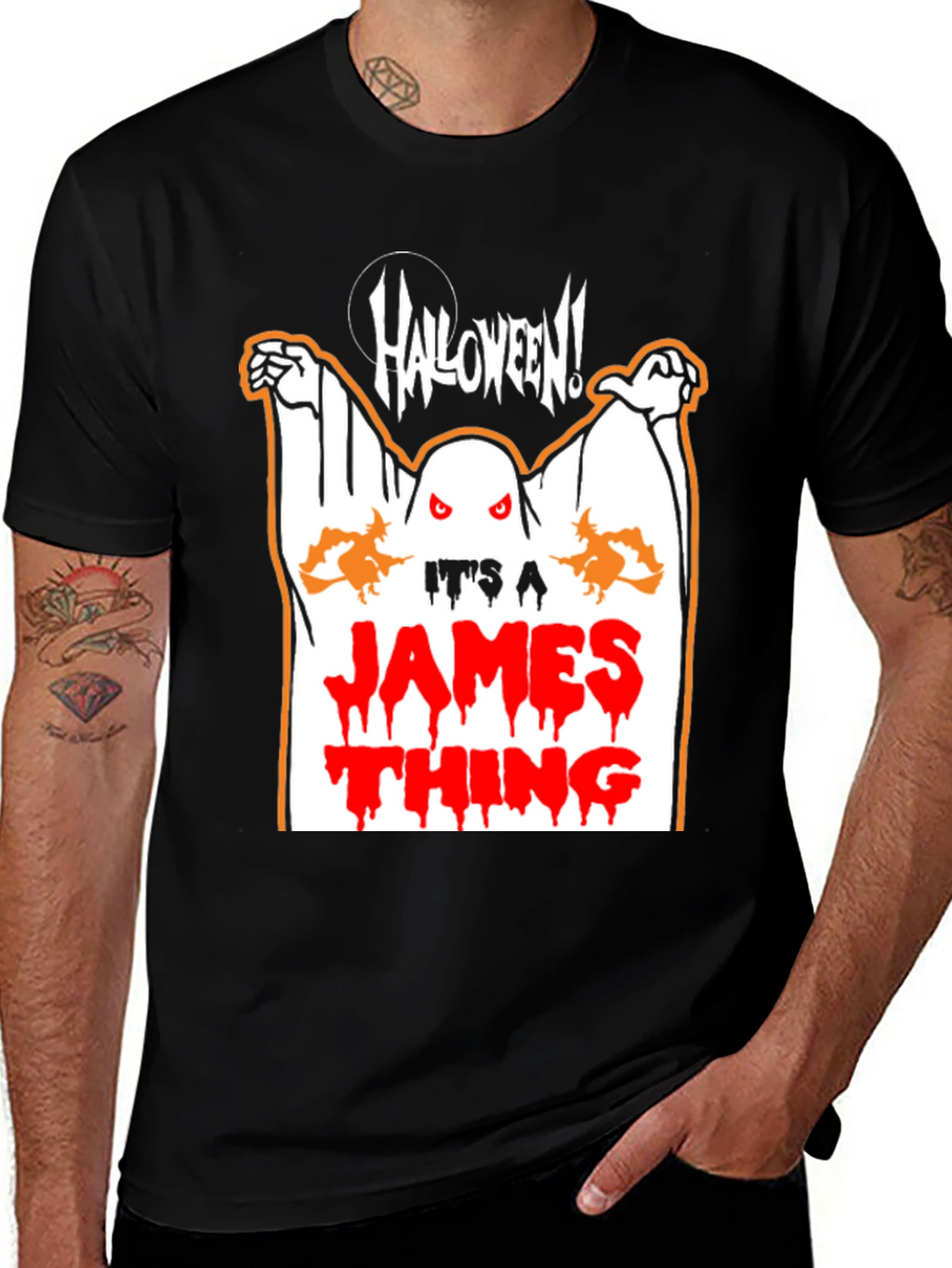 Halloween James Thing Ghost T-Shirt