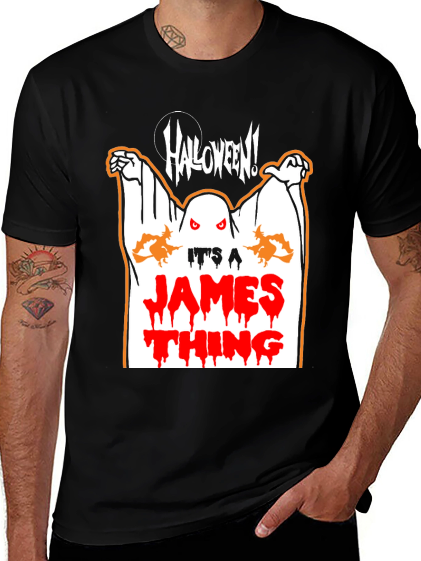 Halloween James Thing Ghost T-Shirt