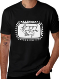 Happy Easter Day Black T-Shirt