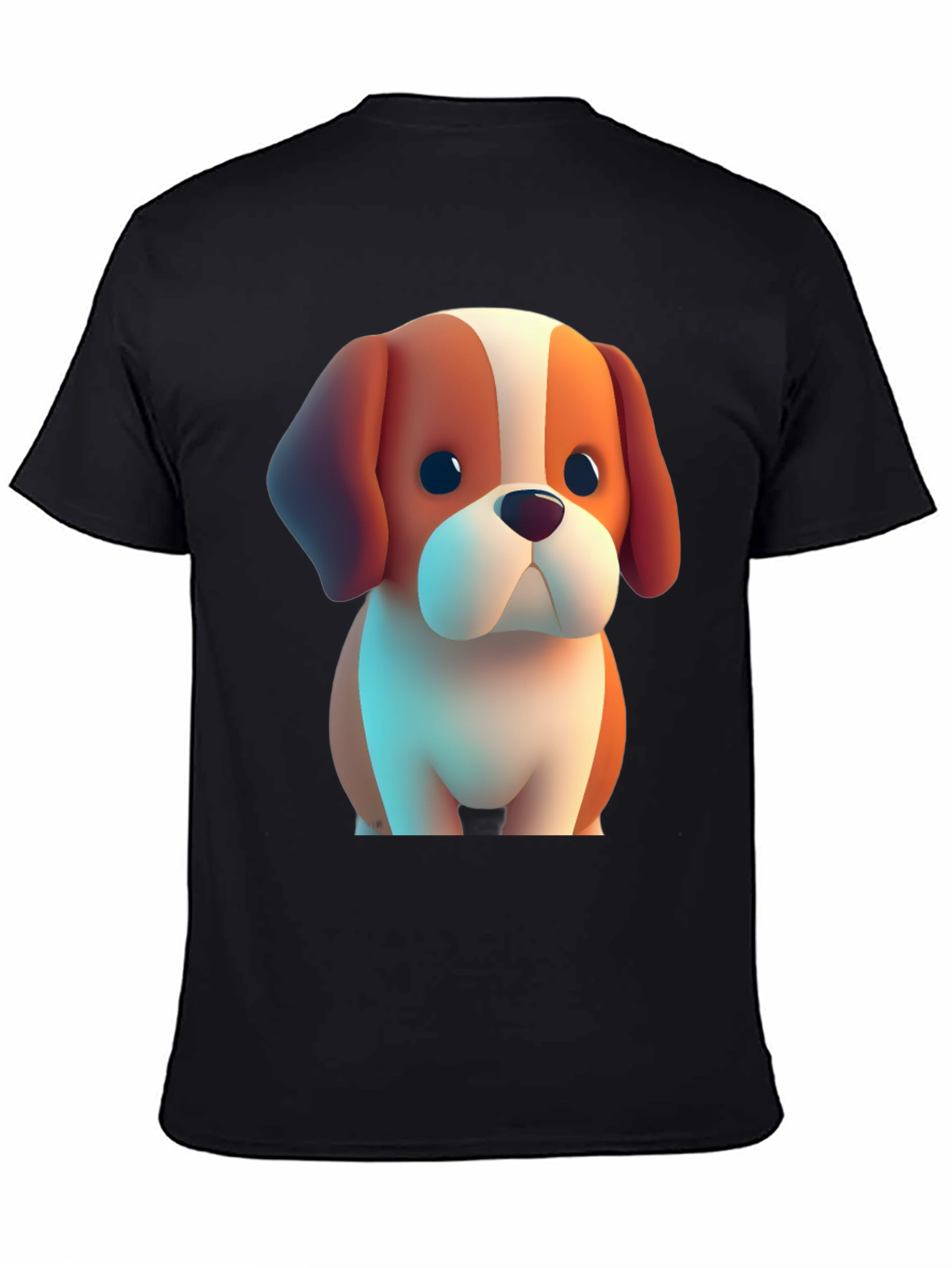 Cute Cartoon Dog T-Shirt – Fun Puppy Graphic Tee