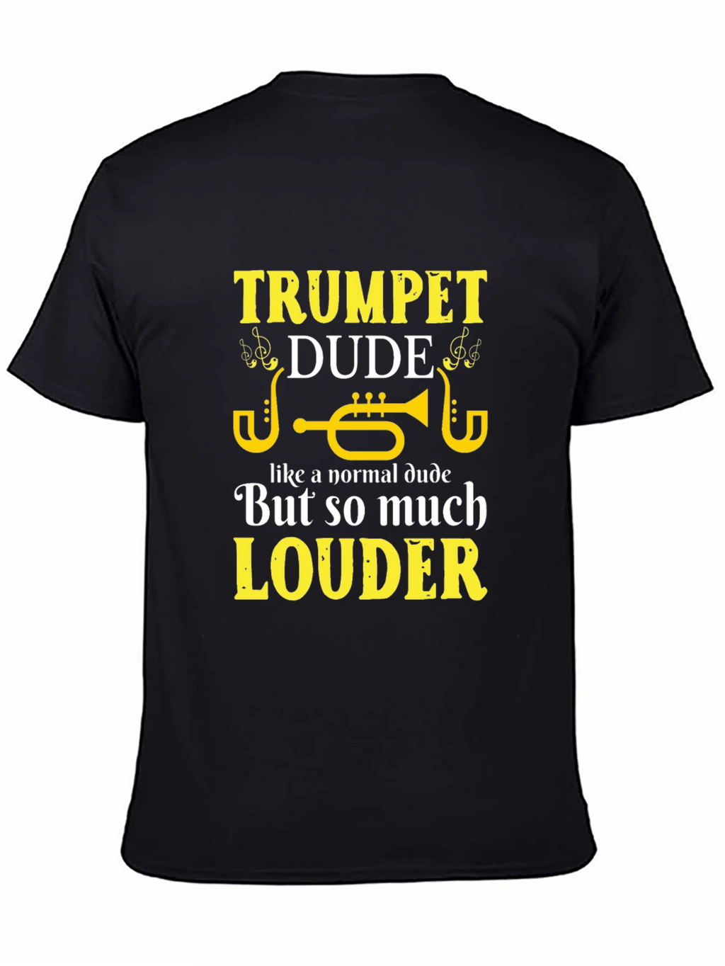 Trumpet Dude Graphic Tee - Musician T-Shirt