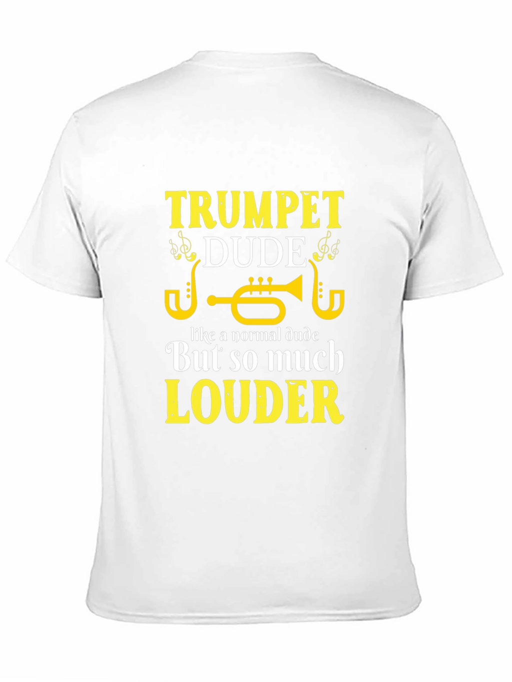 Trumpet Dude Graphic Tee - Musician T-Shirt