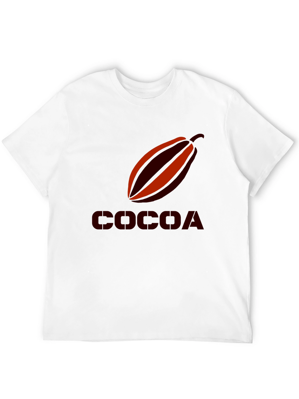Cocoa Bean Graphic Tee - Black Casual Shirt