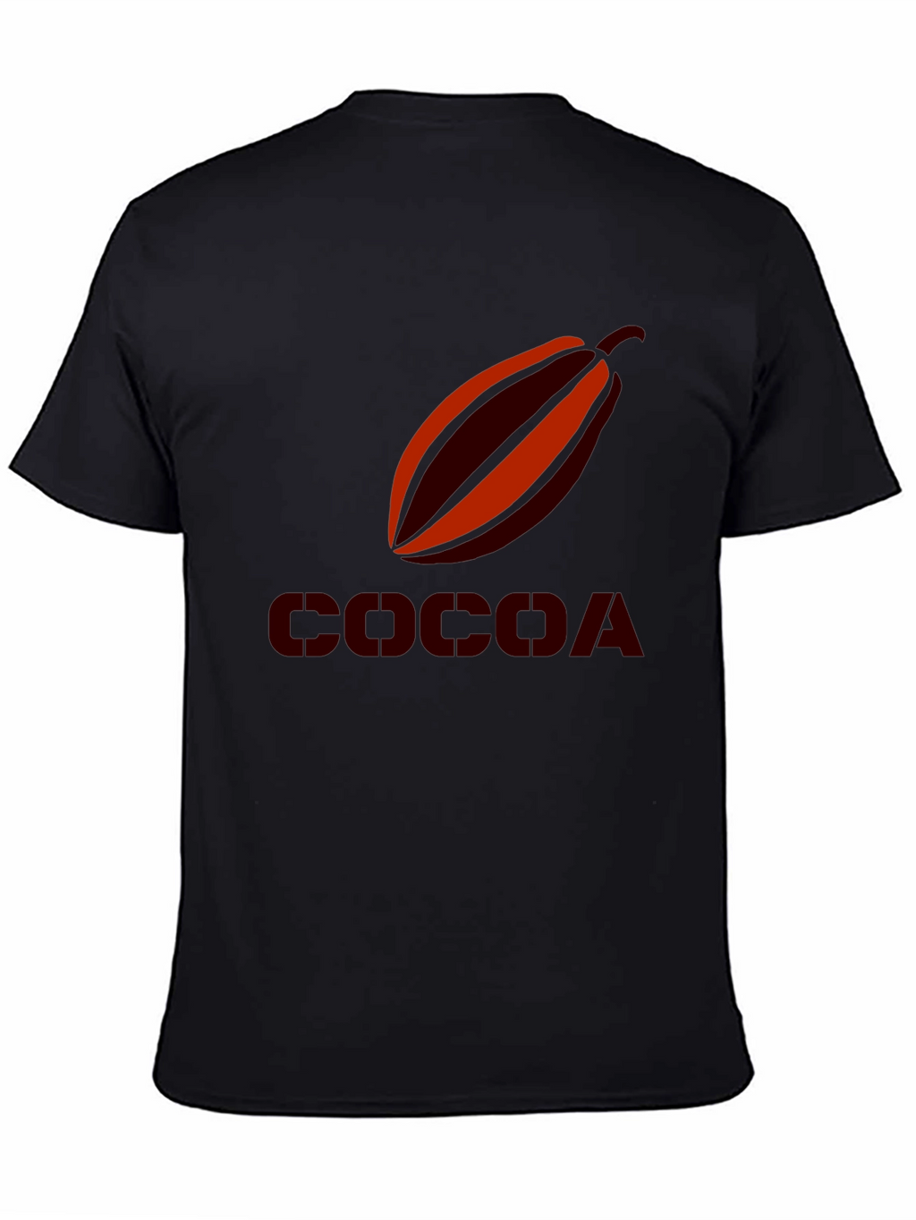 Cocoa Bean Graphic Tee - Black Casual Shirt