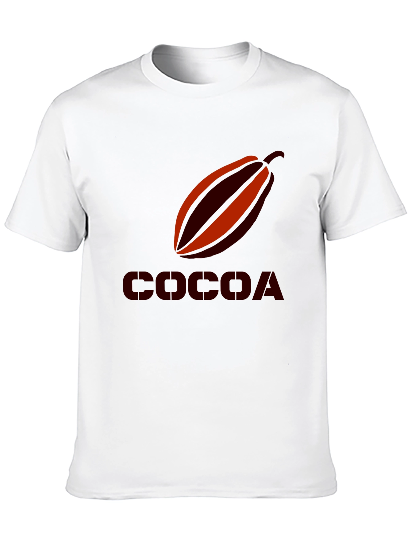 Cocoa Bean Graphic Tee - Black Casual Shirt