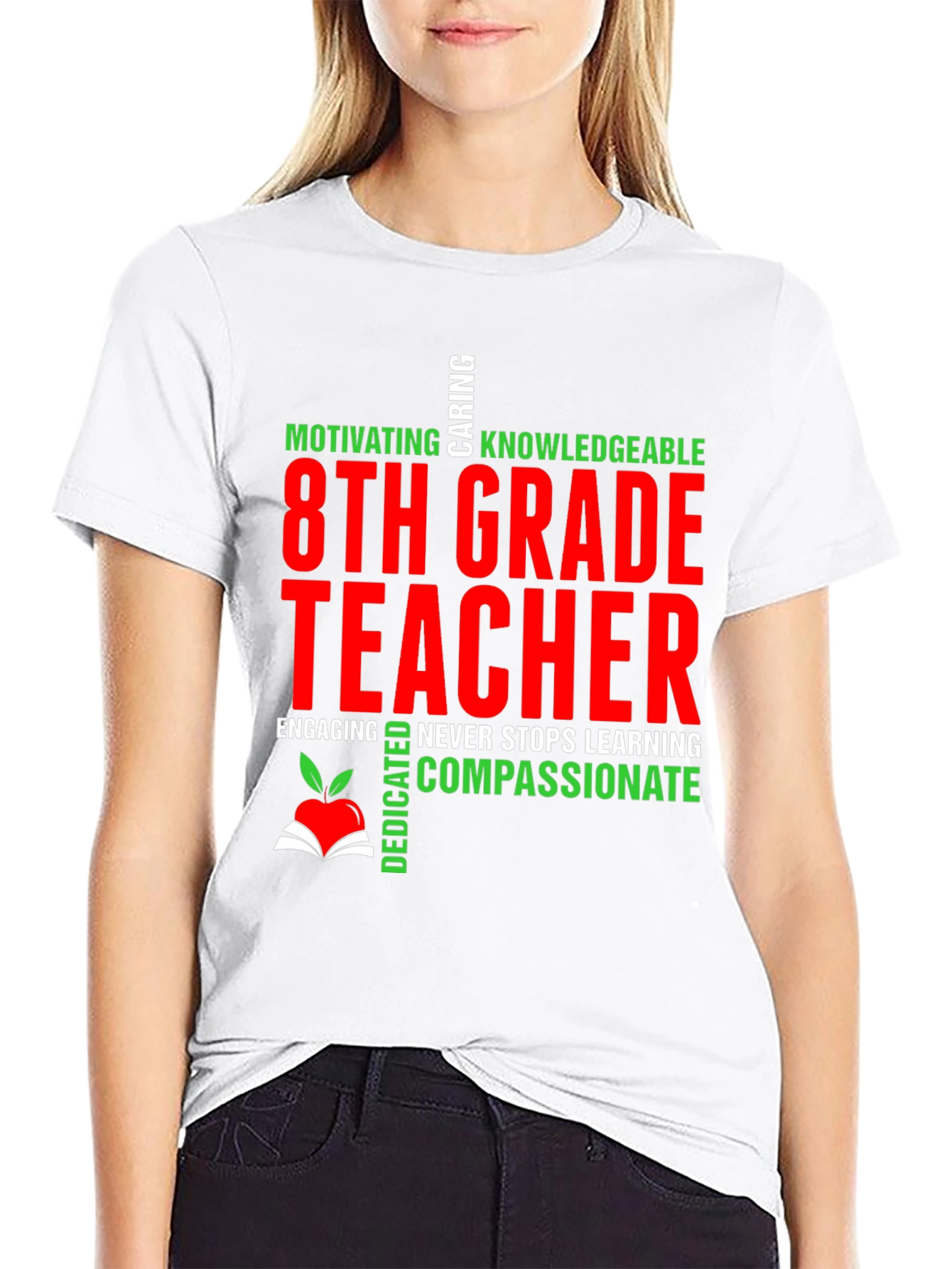 8th Grade Teacher Graphic T-Shirt