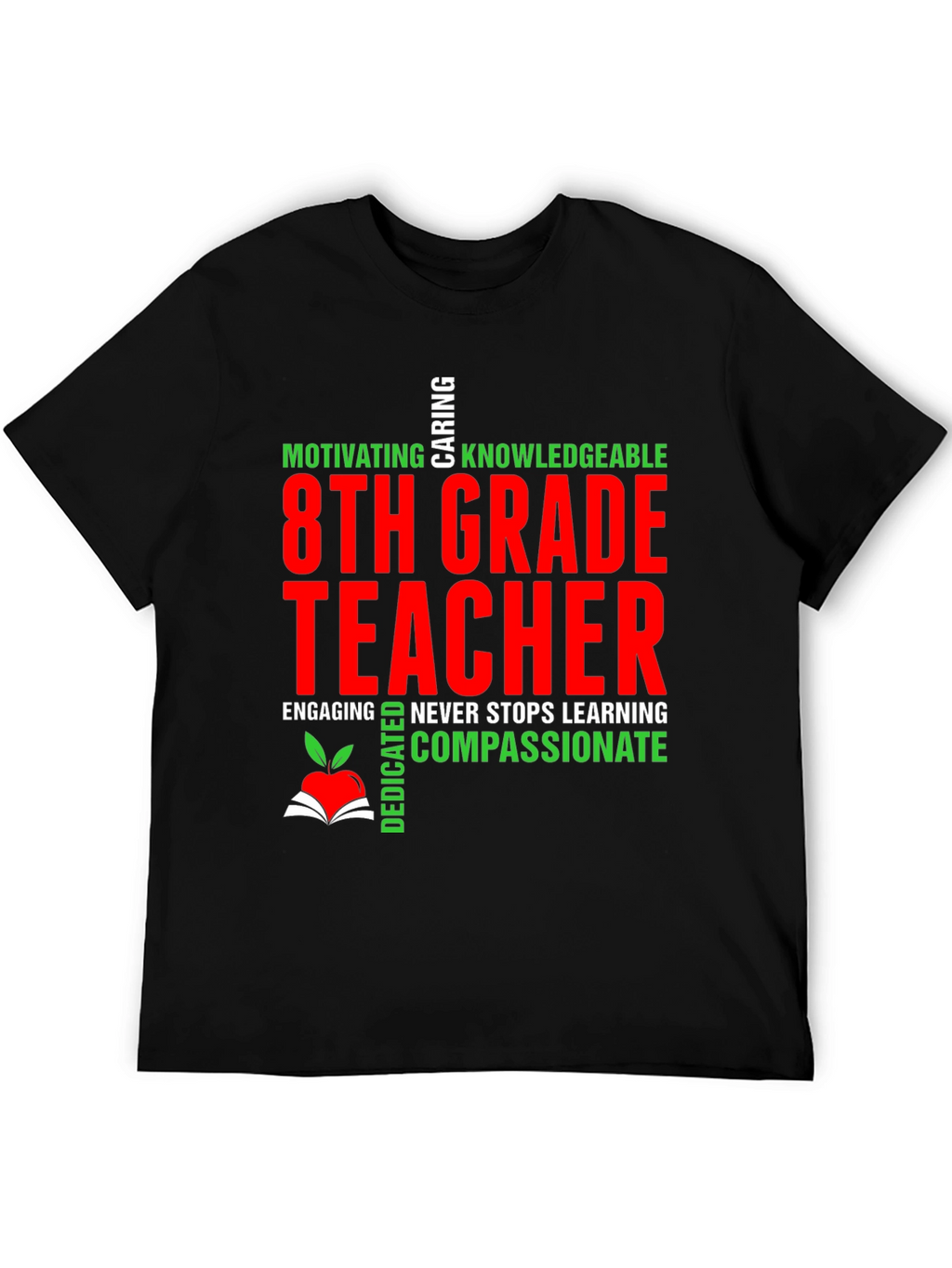 8th Grade Teacher Graphic T-Shirt