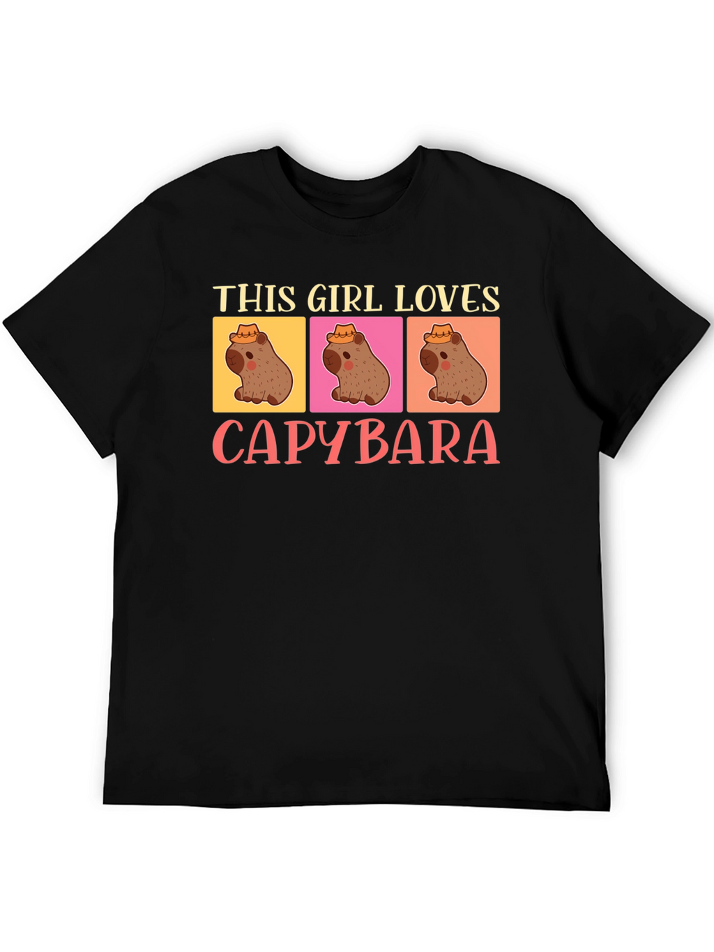 This Girl Loves Capybara T-Shirt
